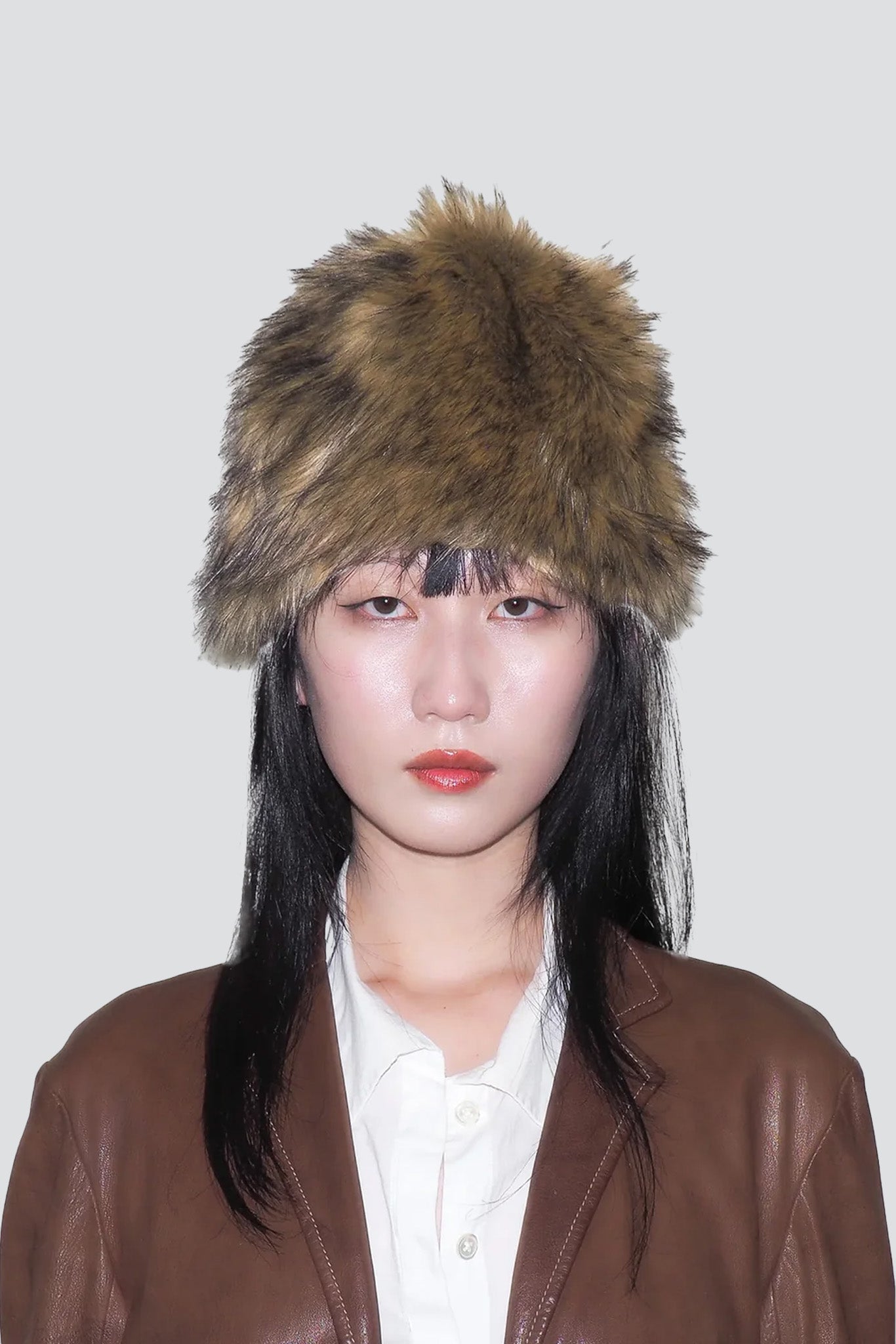 Cream Faux Chinchilla Toque