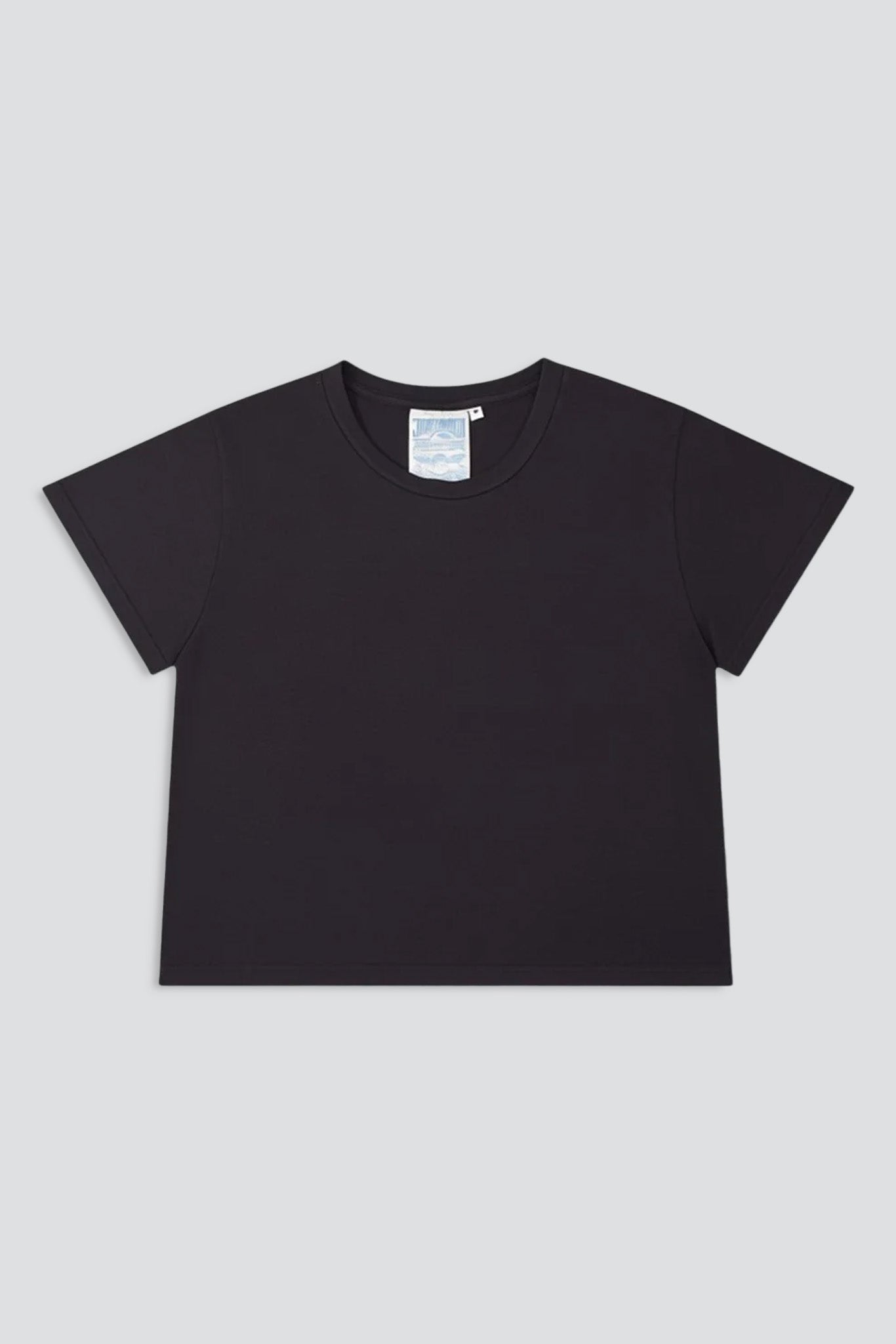 Black Cropped Ojai Tee