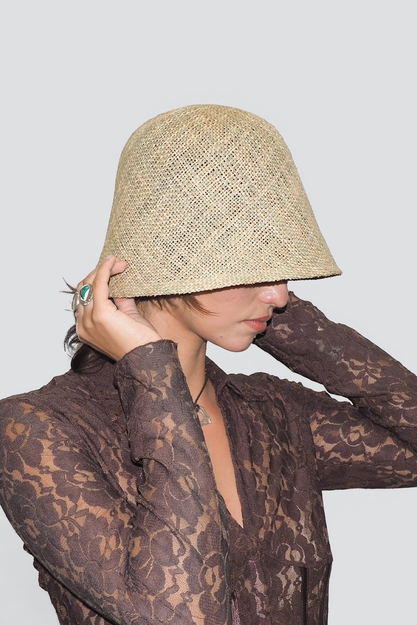 Seagrass Crown Hat