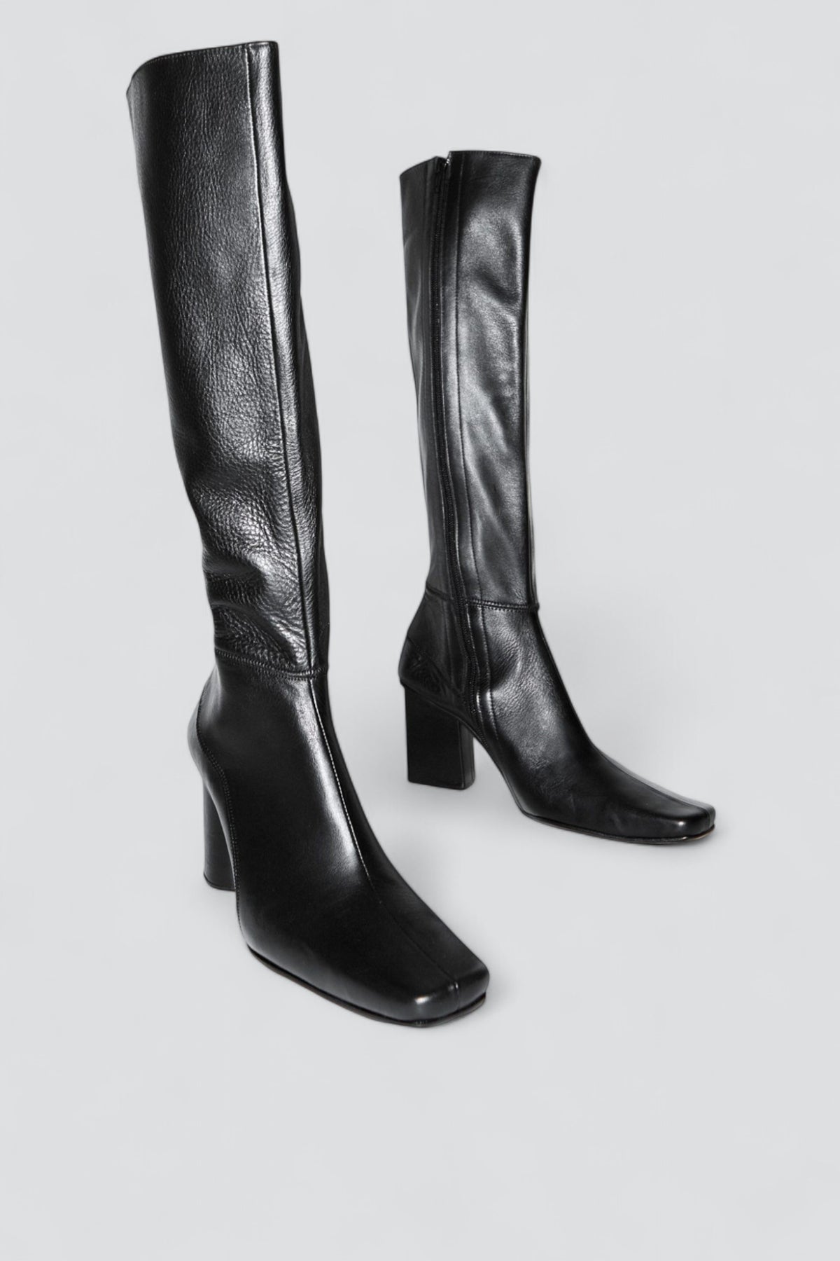 Black Cuadrado High Boot