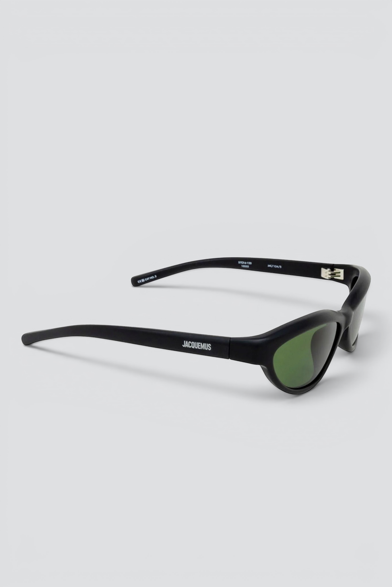 Matt Black Curvo Sunglasses