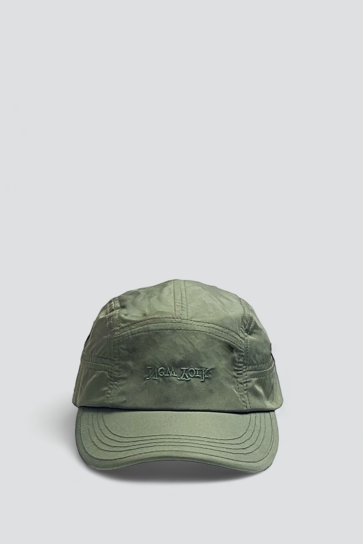 Nylon New York Embroidered Dry Hat - Green