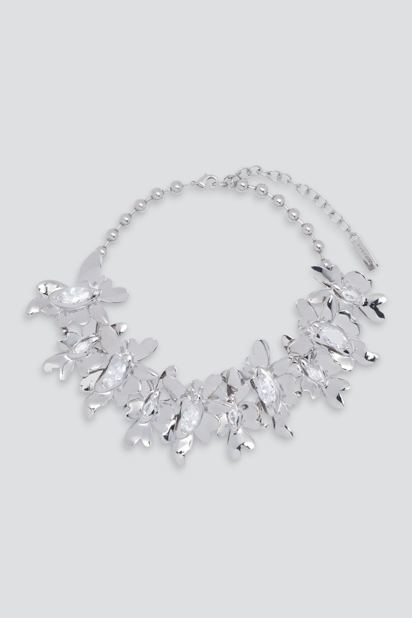 Crystal Clear Mega Daisy Necklace