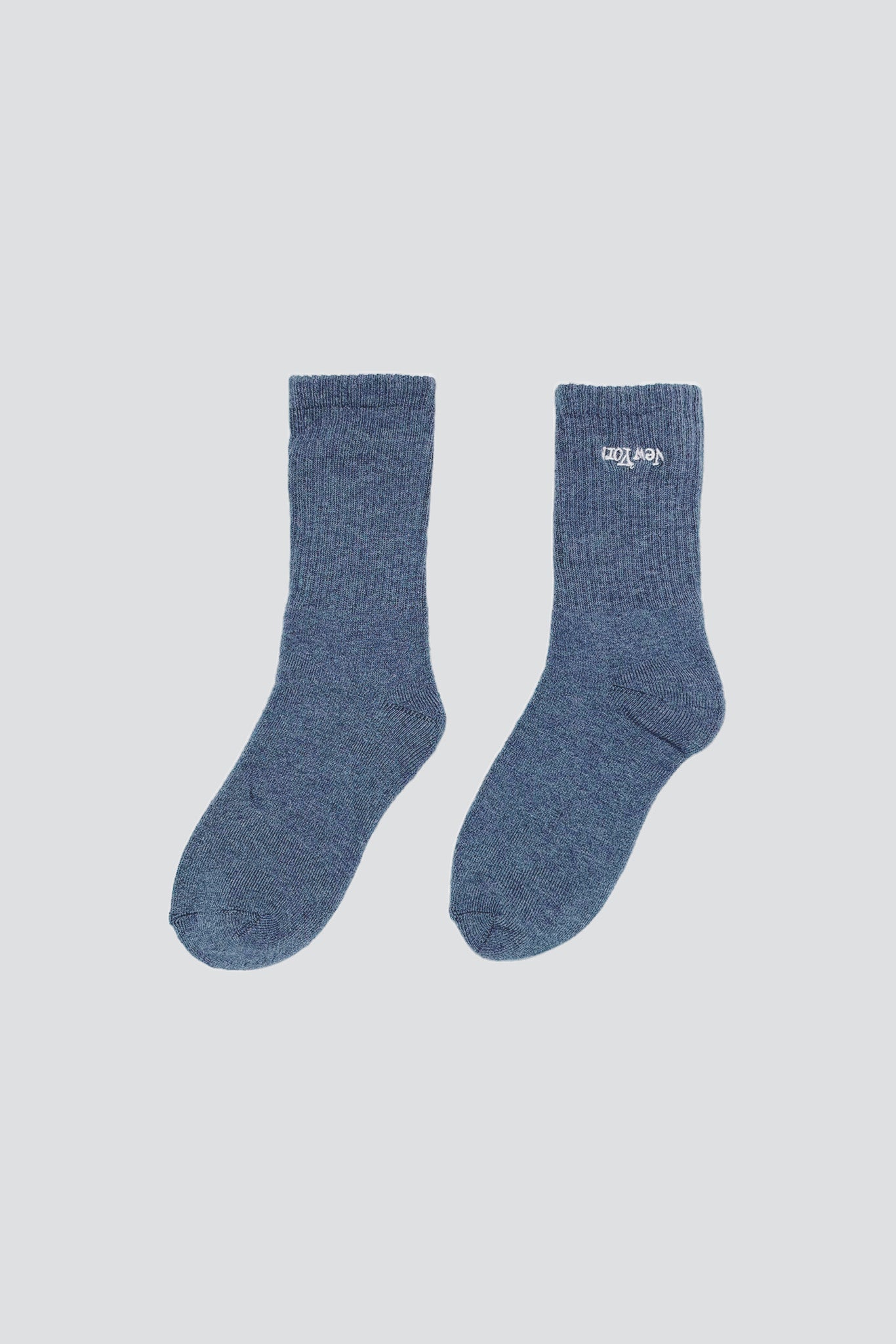 Blue New York Logo Sock