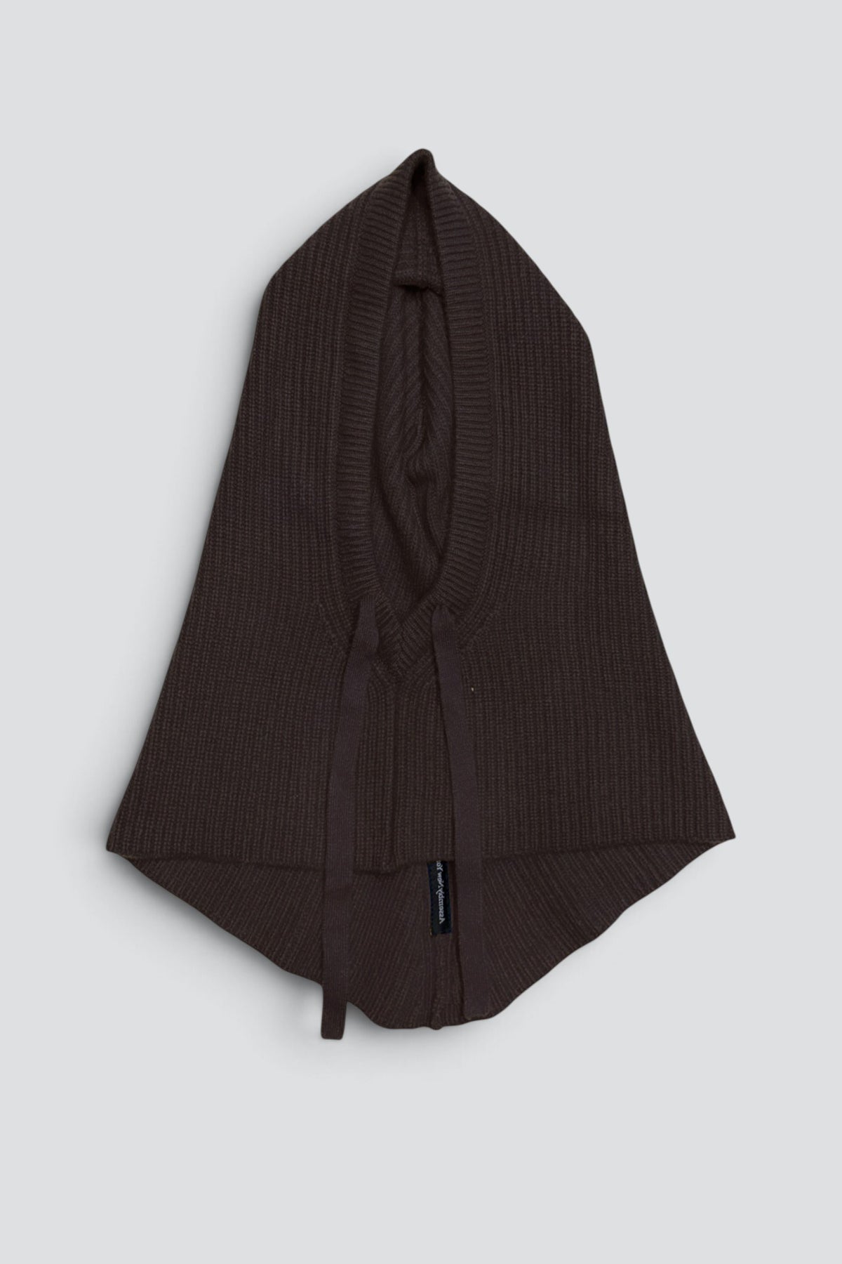 Dark Brown Cashmere Balaclava