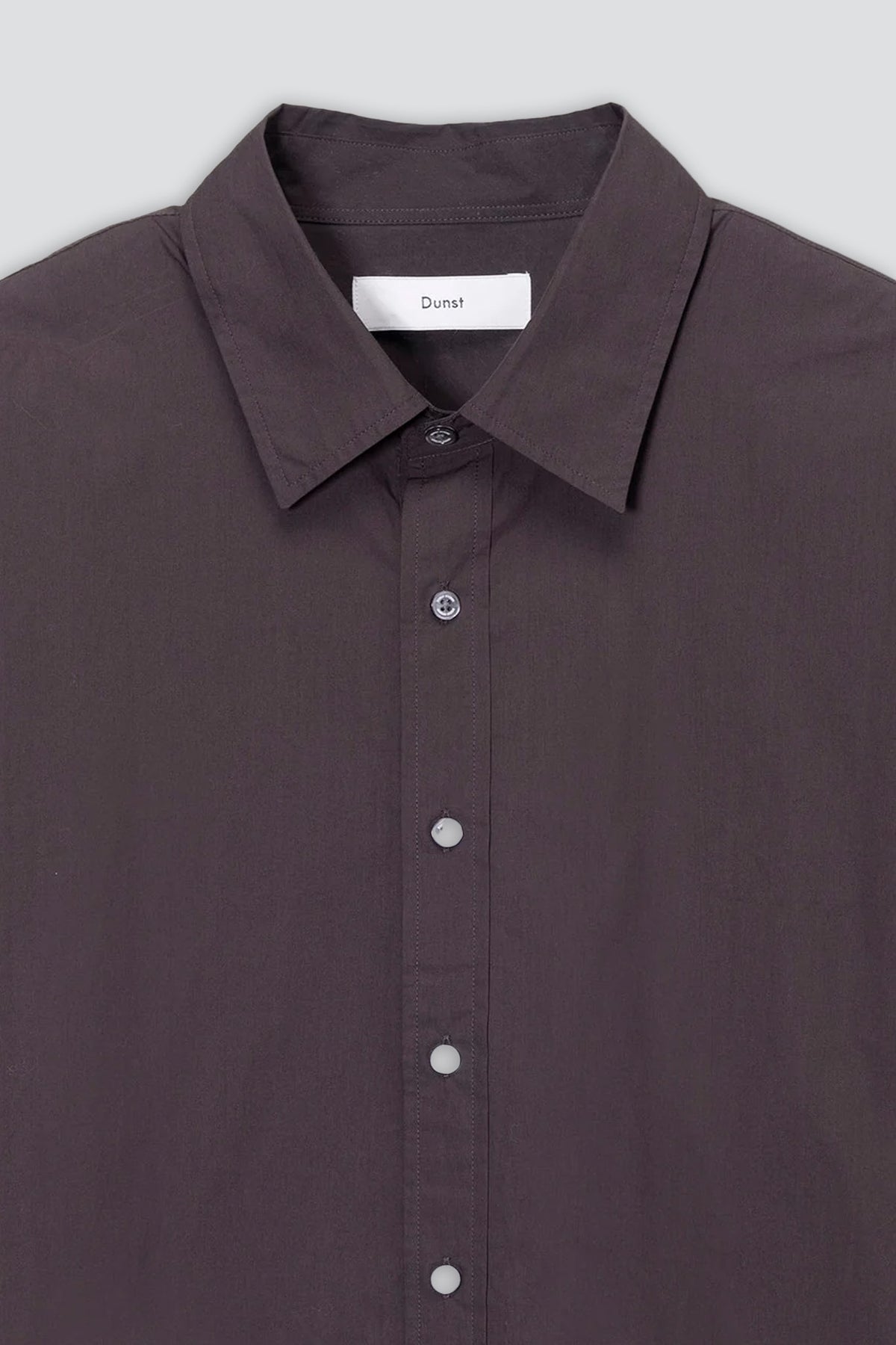 Dark Brown Cotton Shirt