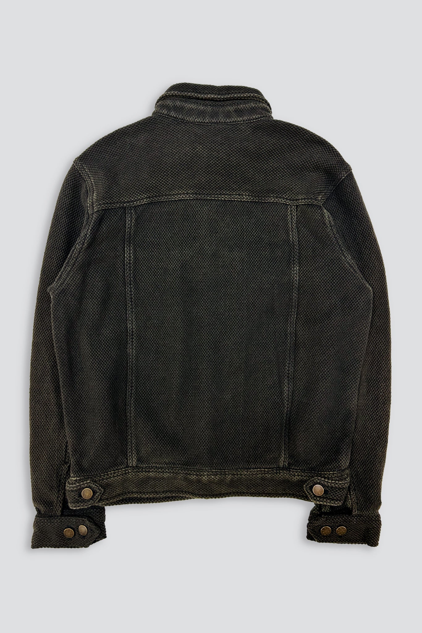 Dark Olive Green Forge Button Jacket