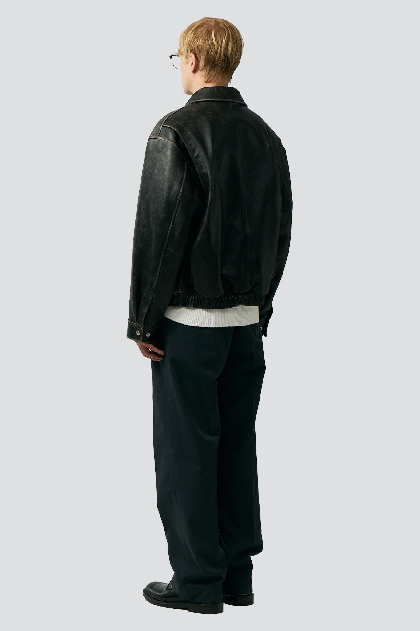 Brushed Black Unisex Drizzler Jacket