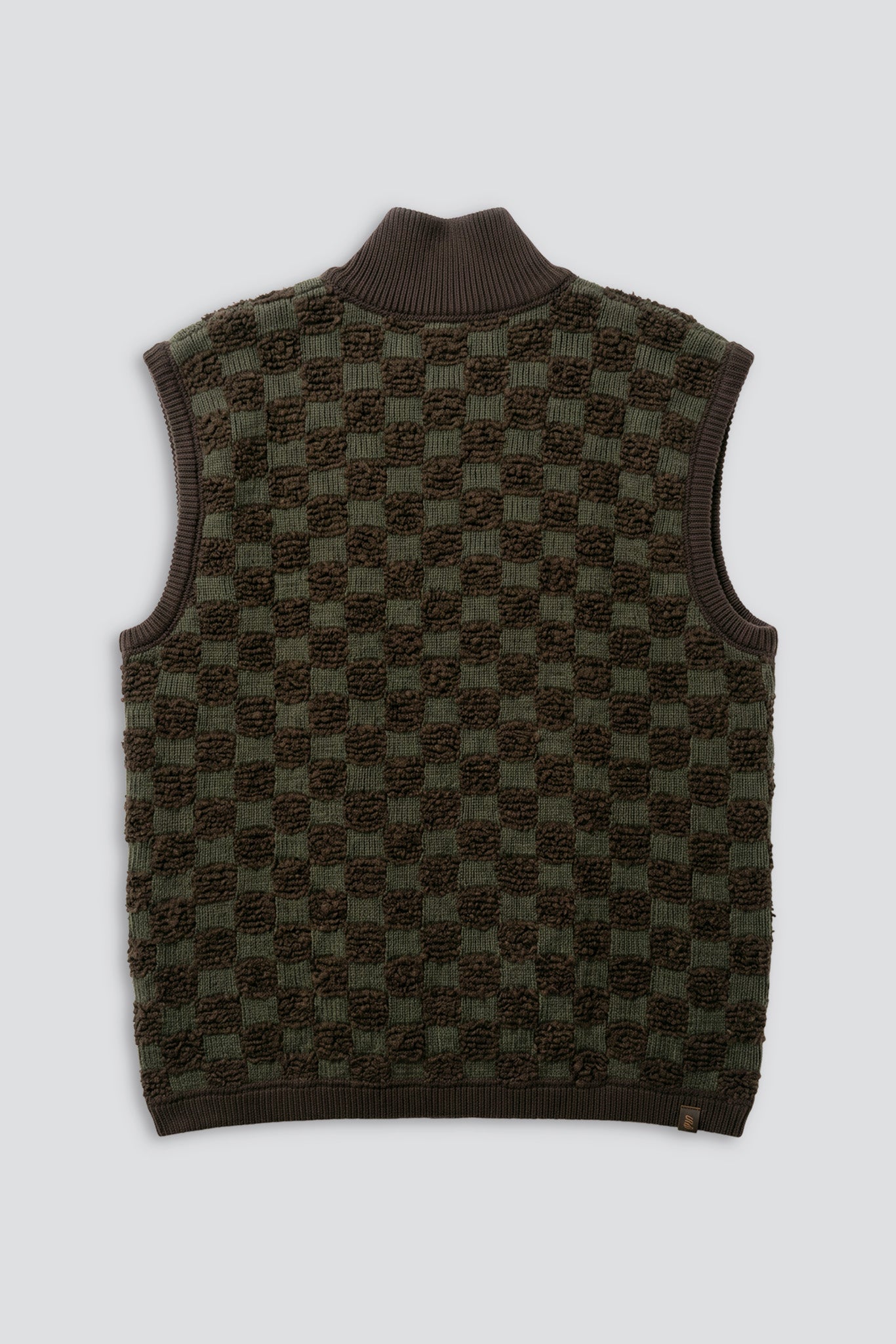 Earth Checkered Chessmess Vest