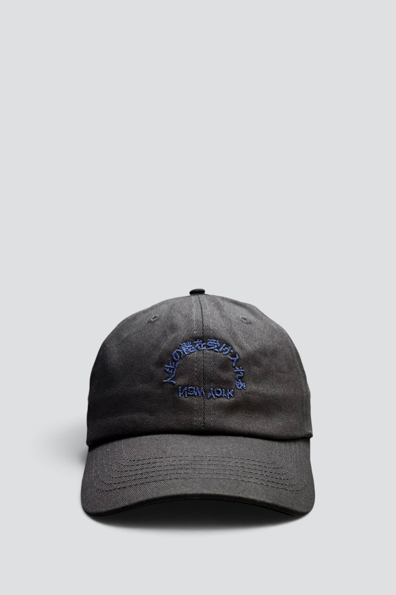 Embrace Mystery Embroidered Hat - Black/Navy Blue