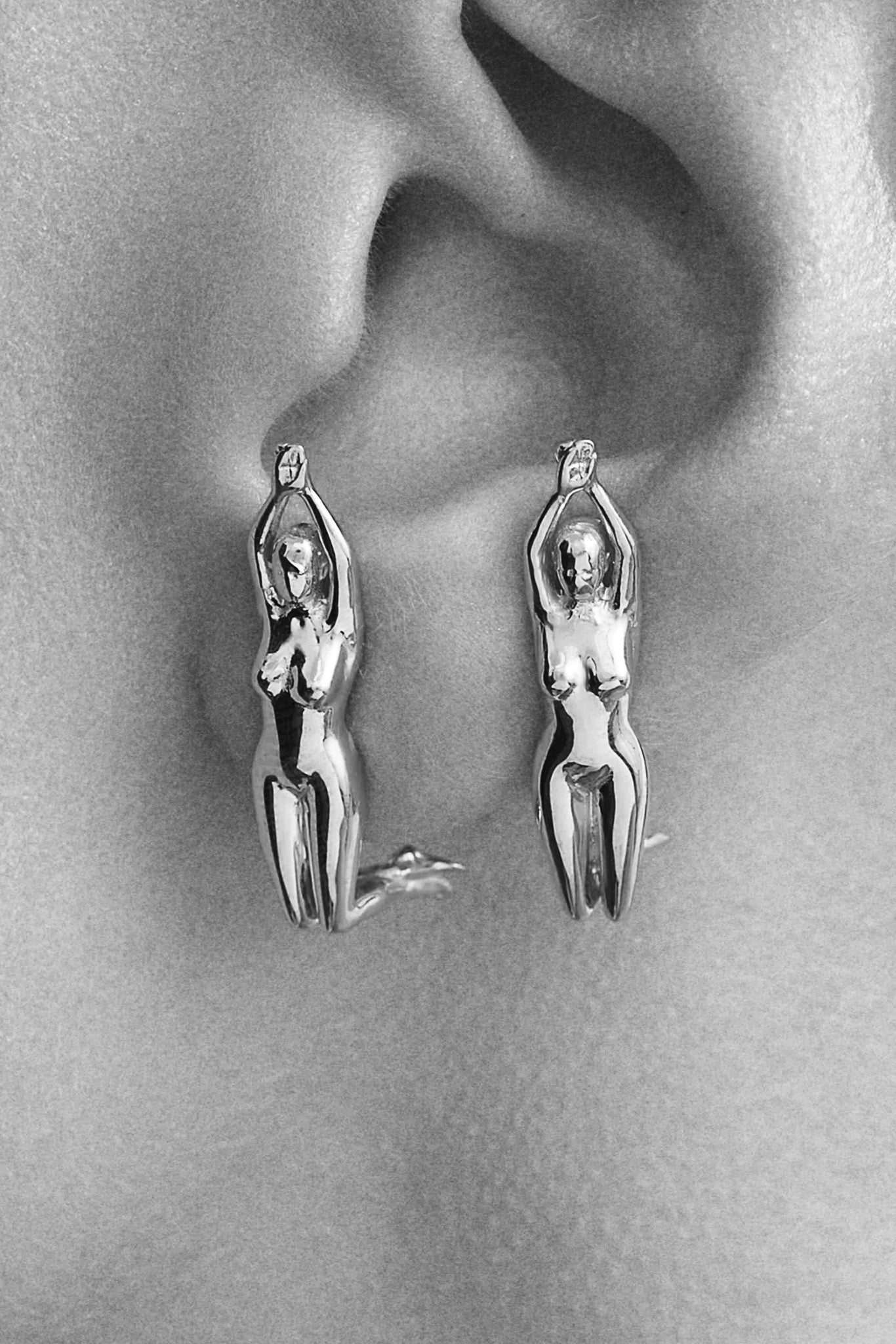 18K Gold Vermeil Eugênia Sole Earrings