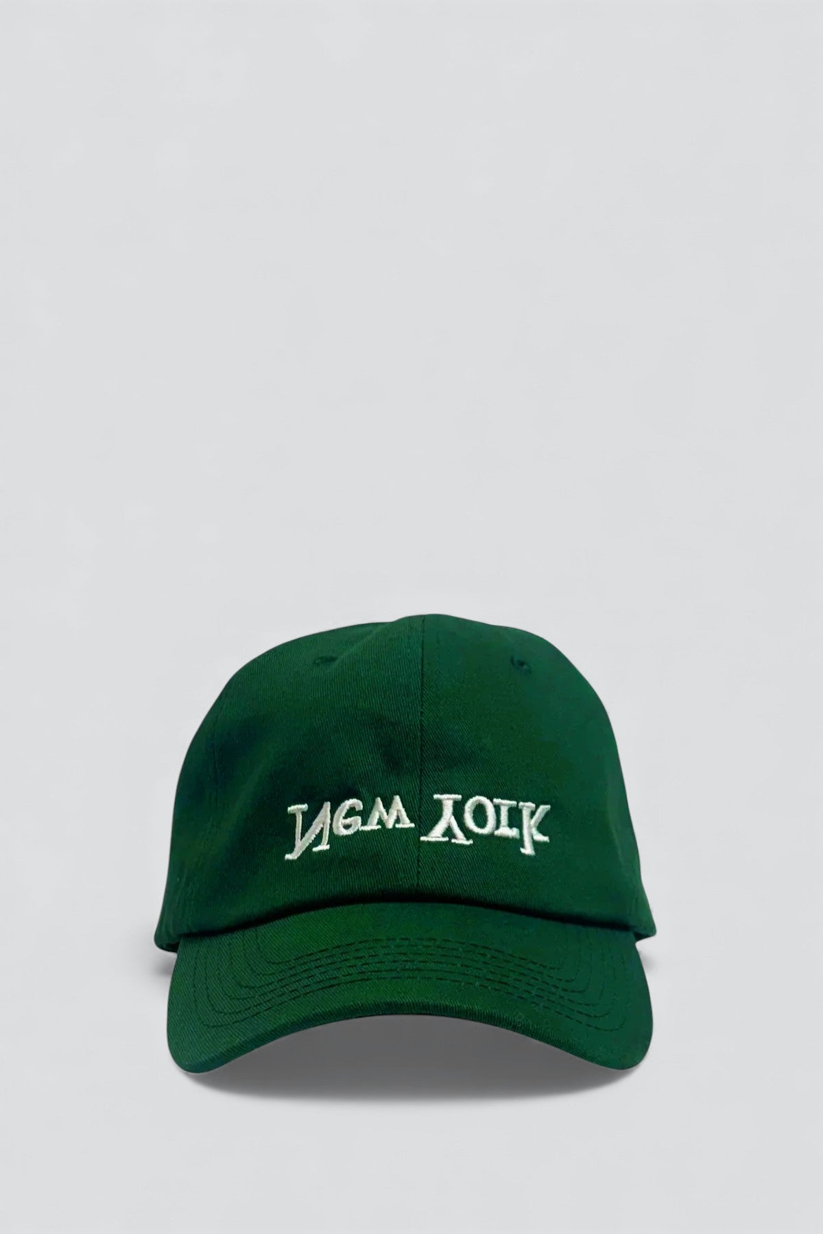 New York Embroidered Hat - Forest Green/White - Assembly New York