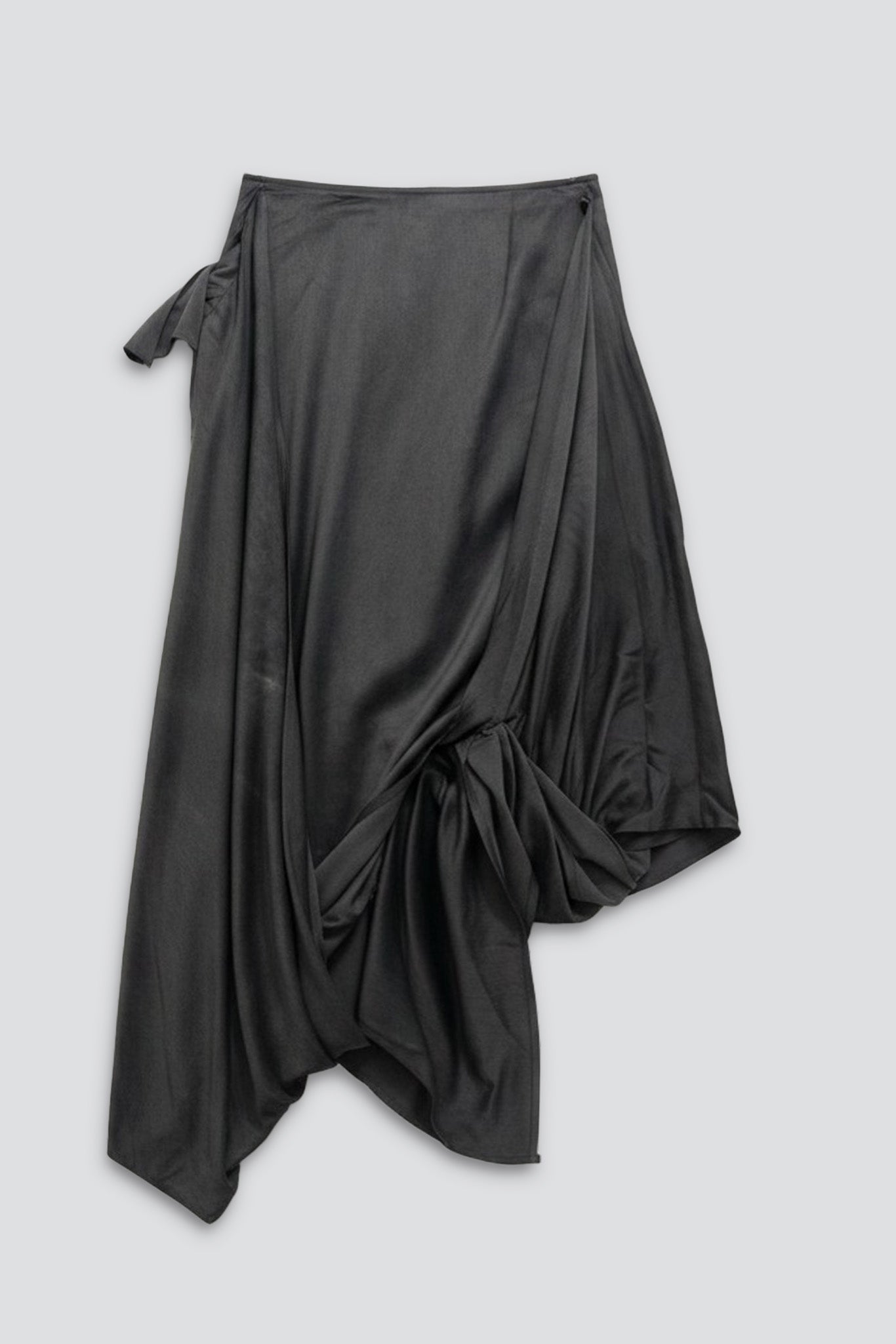 Dark Grey Joddy Sheet Skirt