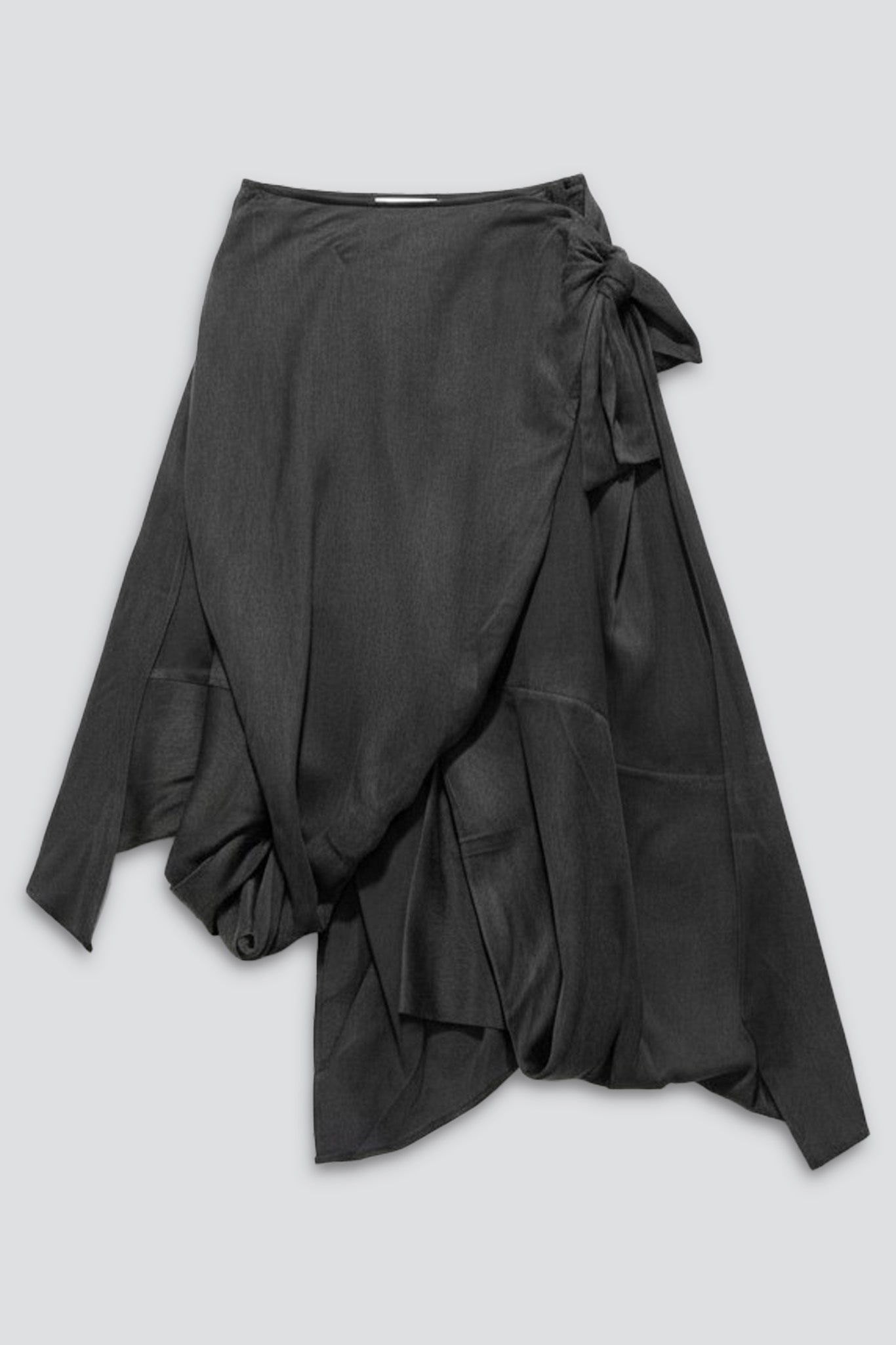 Dark Grey Joddy Sheet Skirt