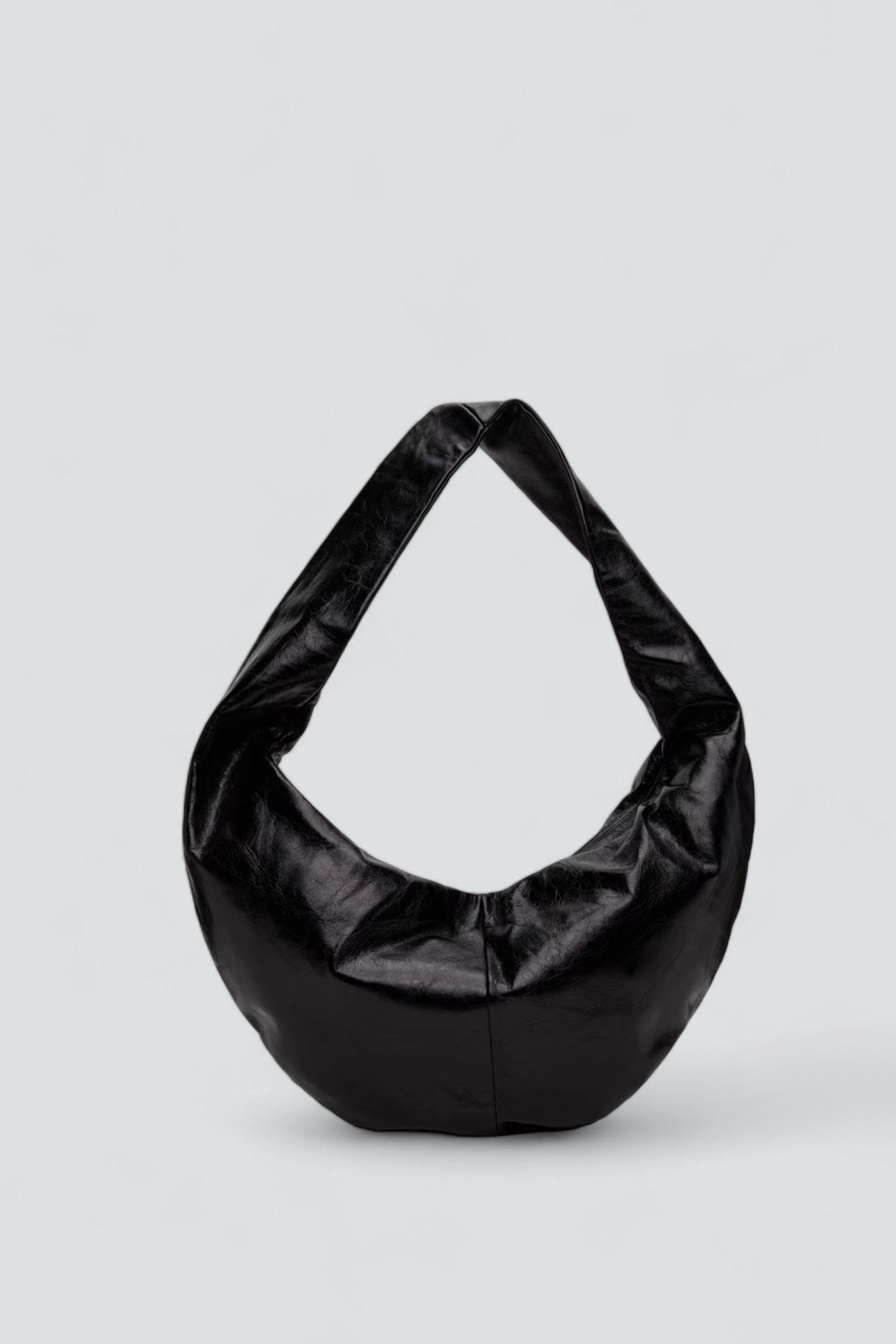 No.250 Black Cross Leather Bag