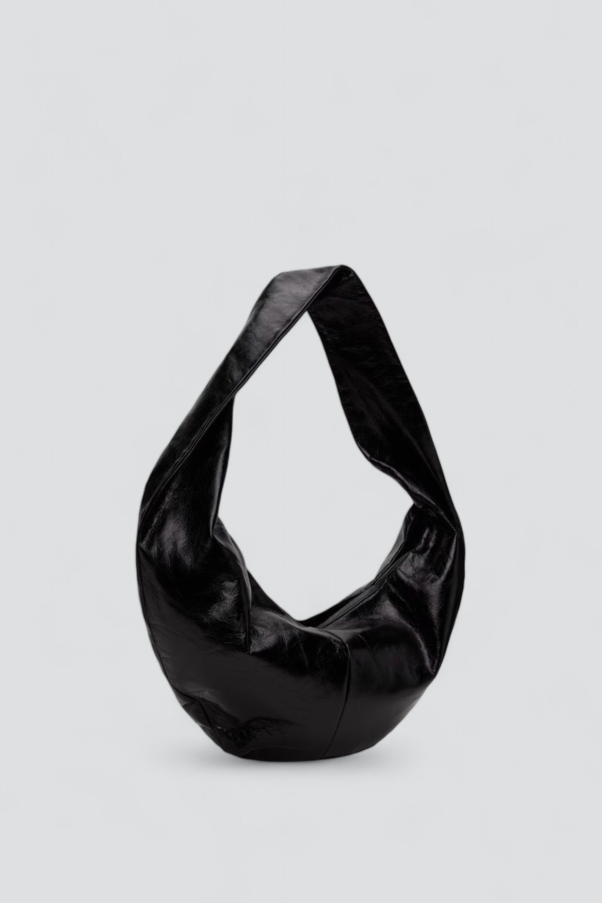 No.250 Black Cross Leather Bag