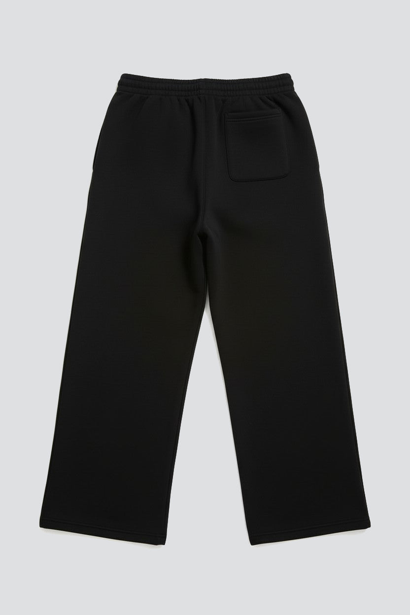 Black Fleece Straight Leg Sweatpant