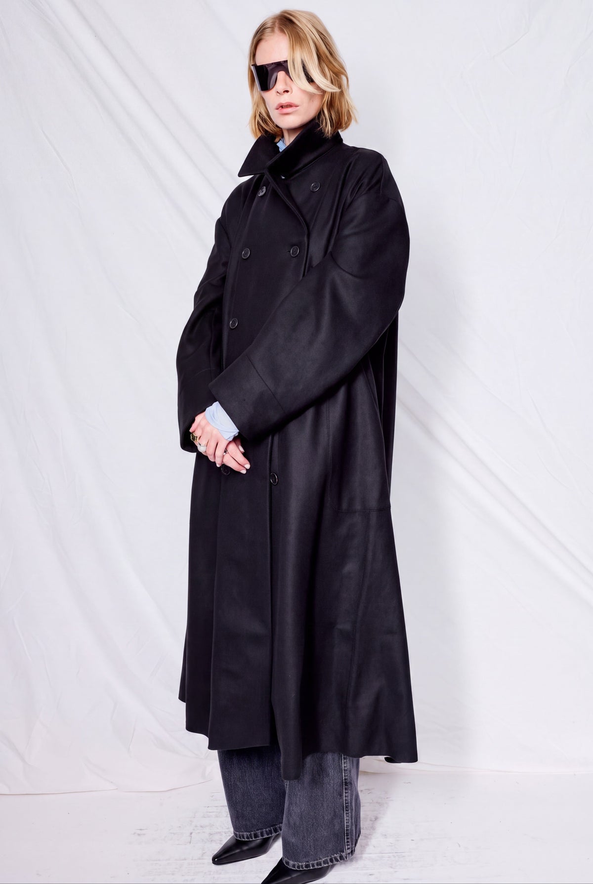 No.230 Loro Piana Heavy Wool Double Breasted Coat