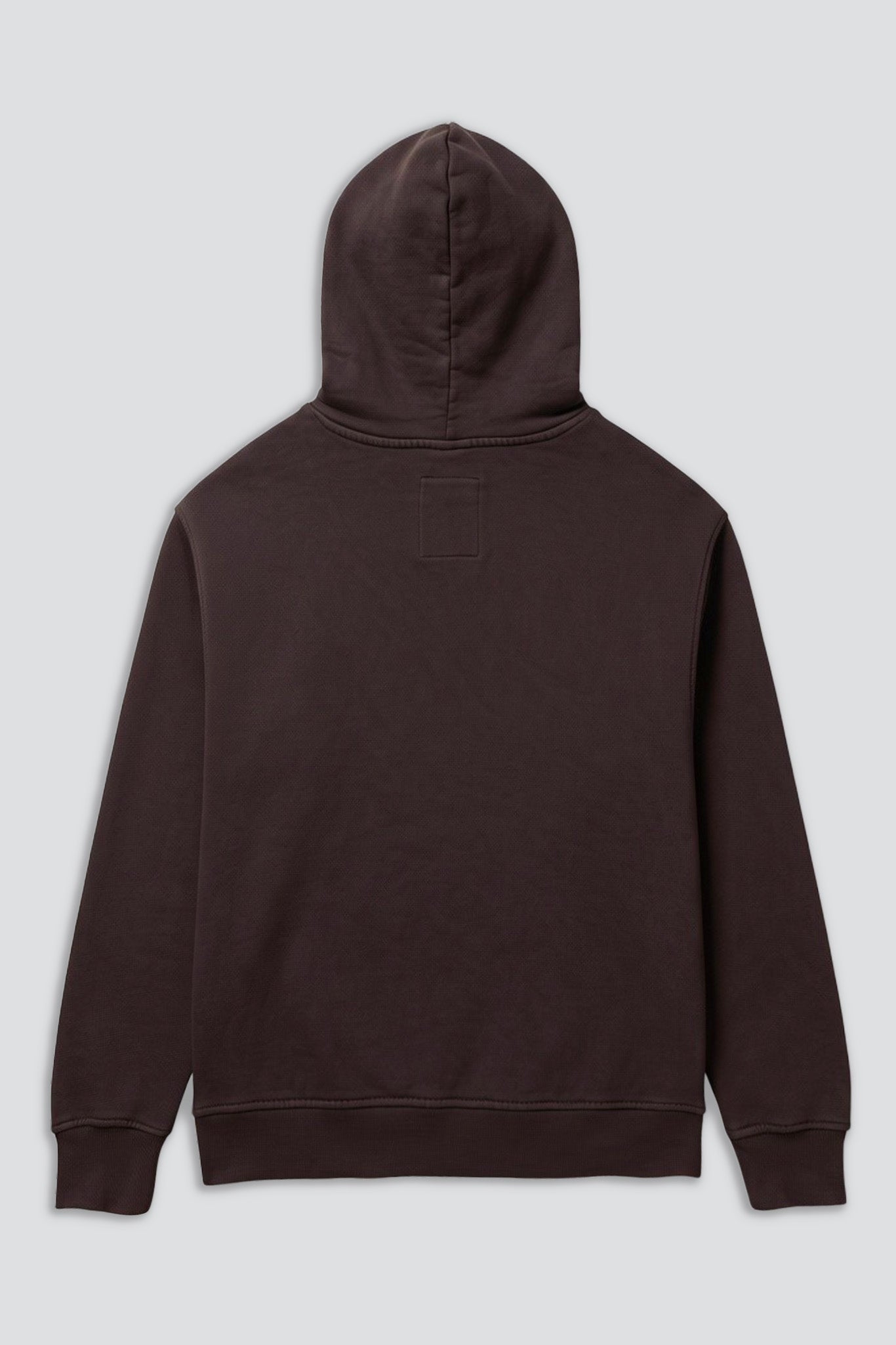 Garment Dyed Brown Hoodie