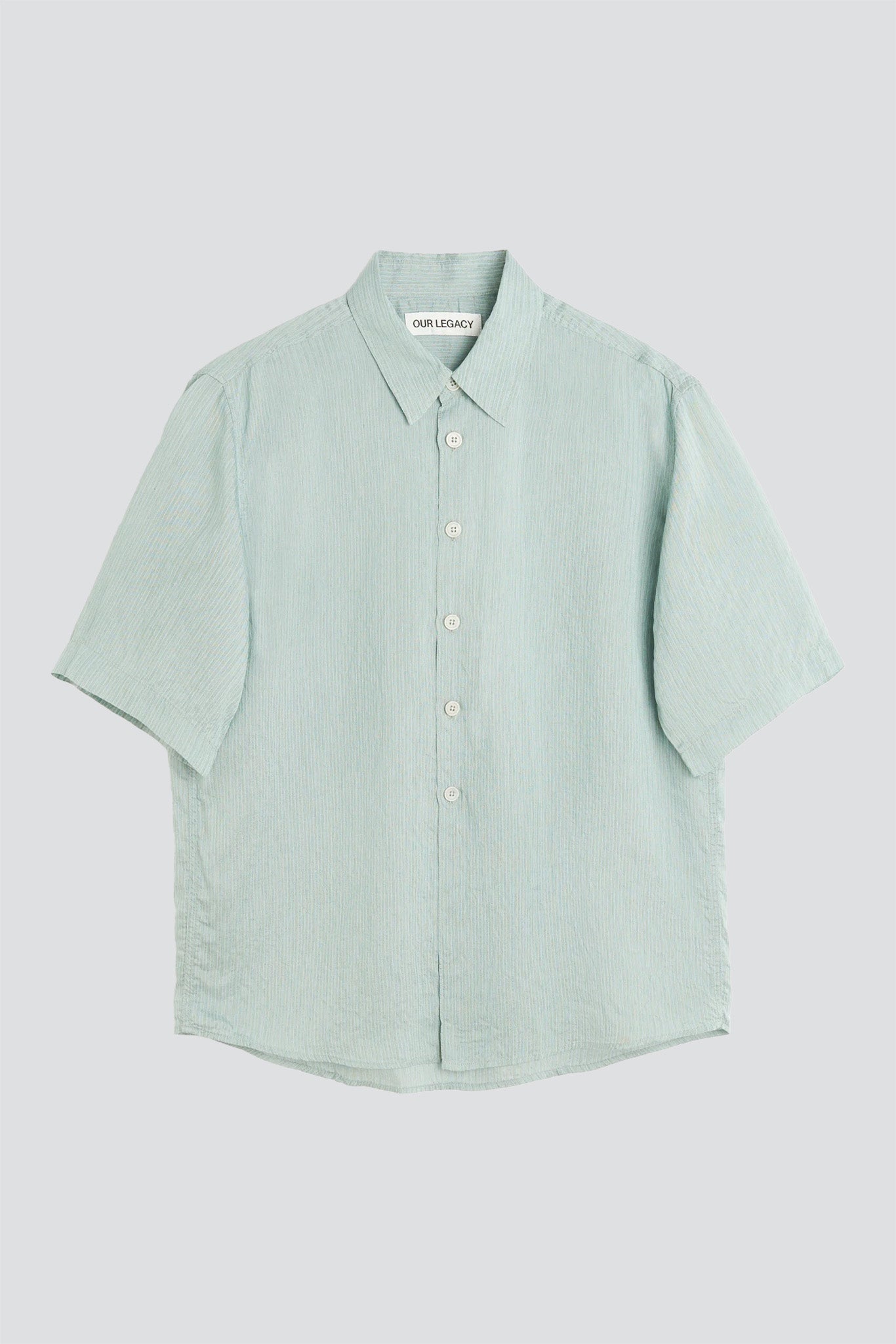Geo Stripe Ceremonial Viscose Beyond Shirt Shortsleeve