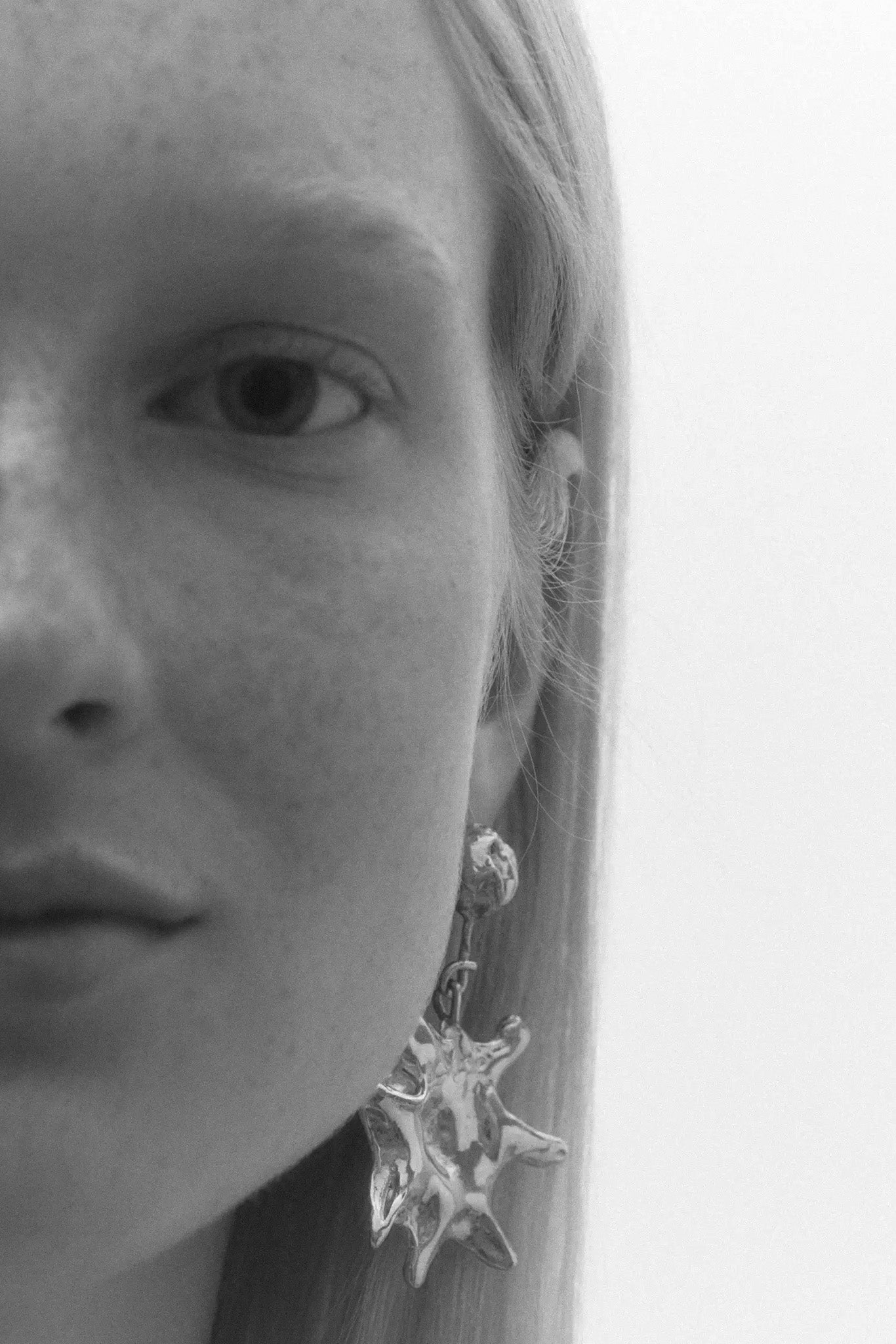 Gold Astro Earrings