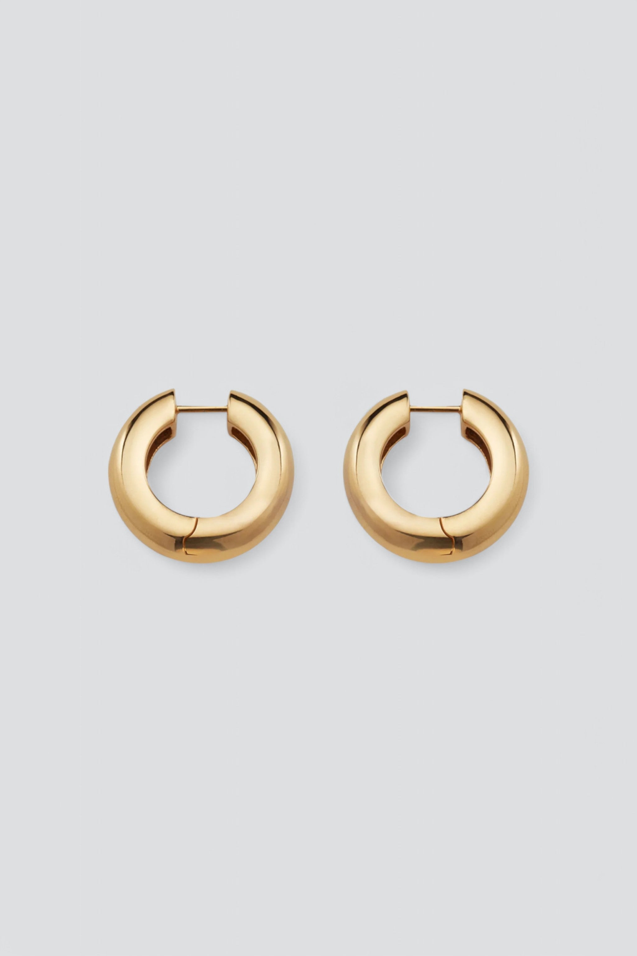 Gold Vermeil Hinge Hoops