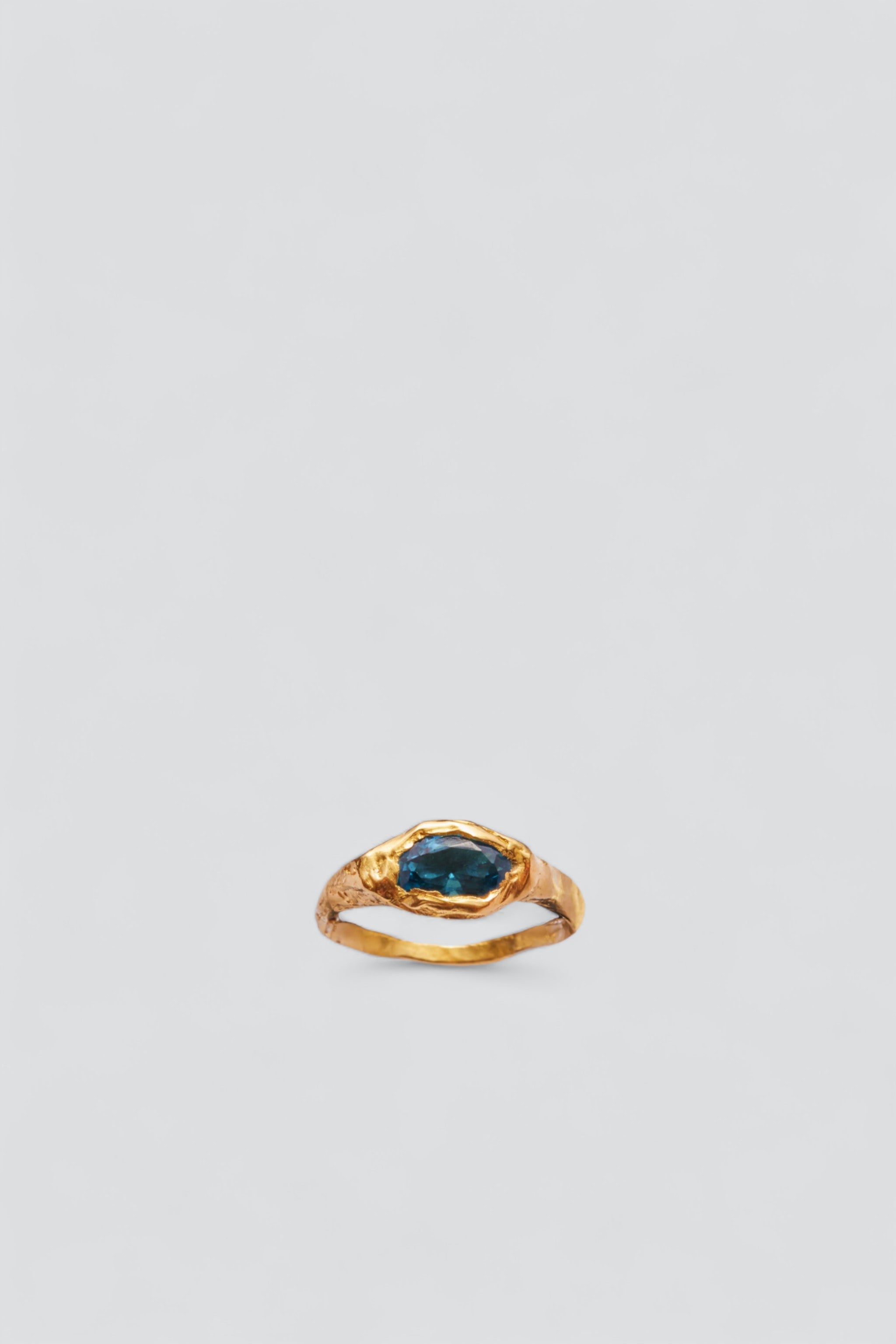 Gold/Blue Faro Formentor Ring