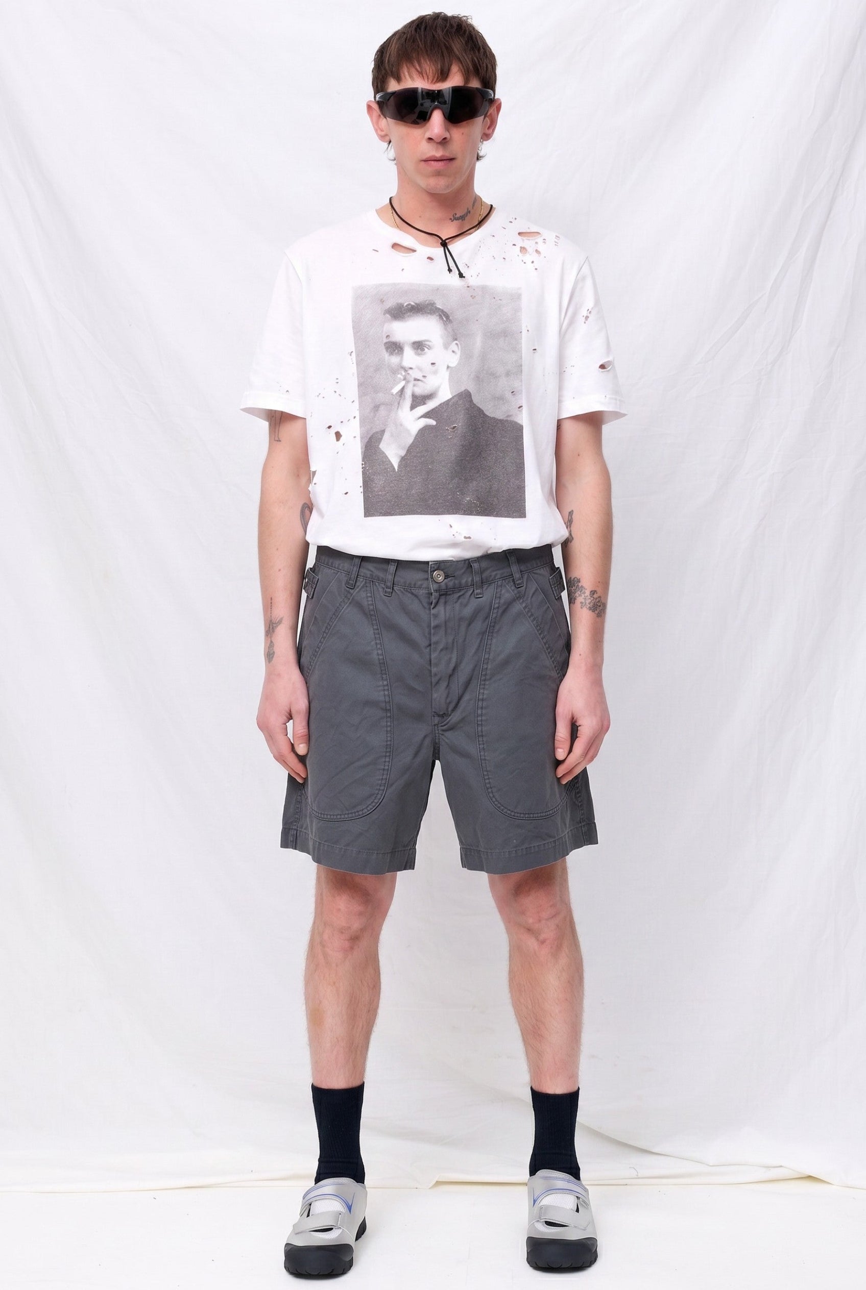 Gray Type 115 Cotton Short