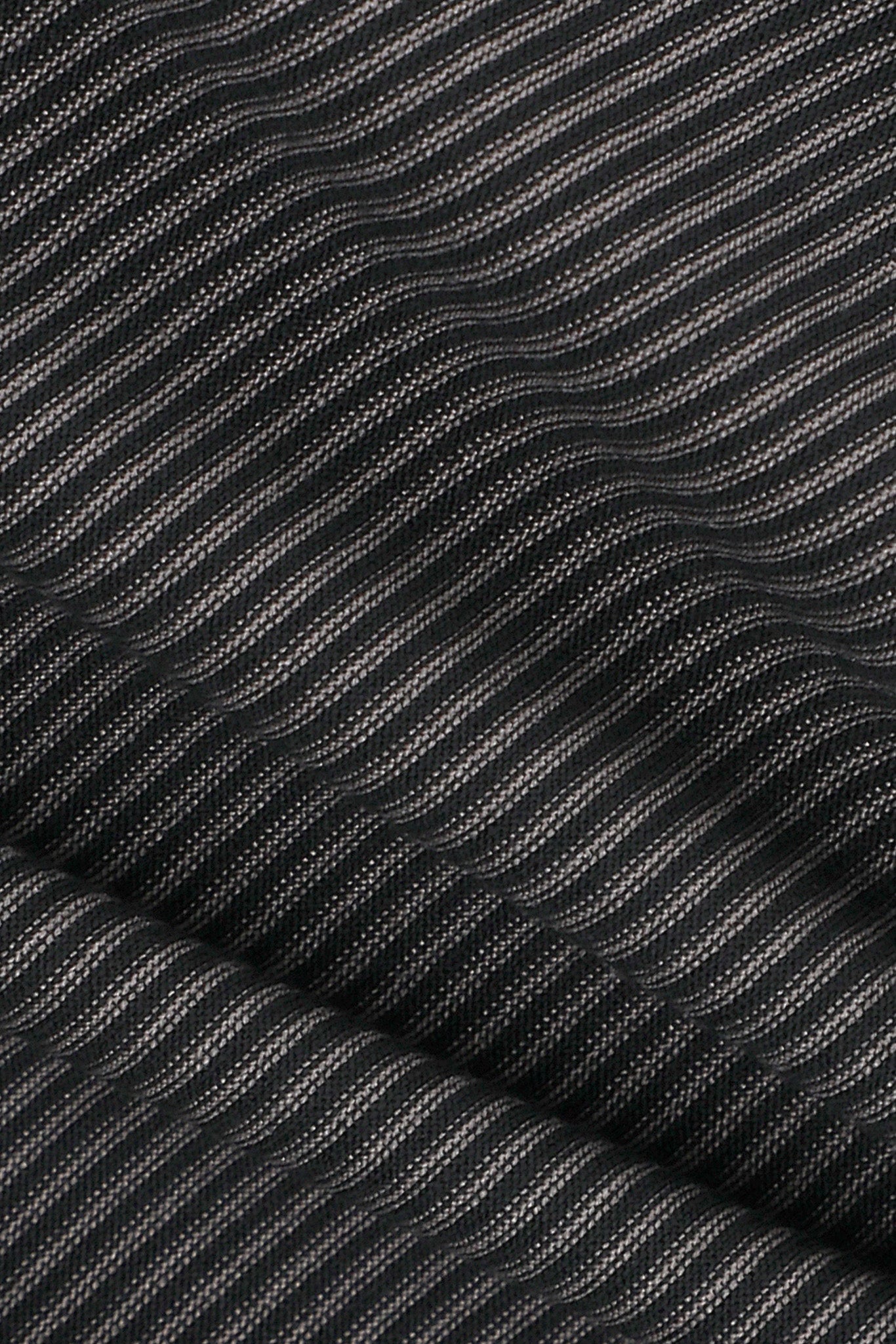 Grey Stripe Boat Neck Long Sleeve Top