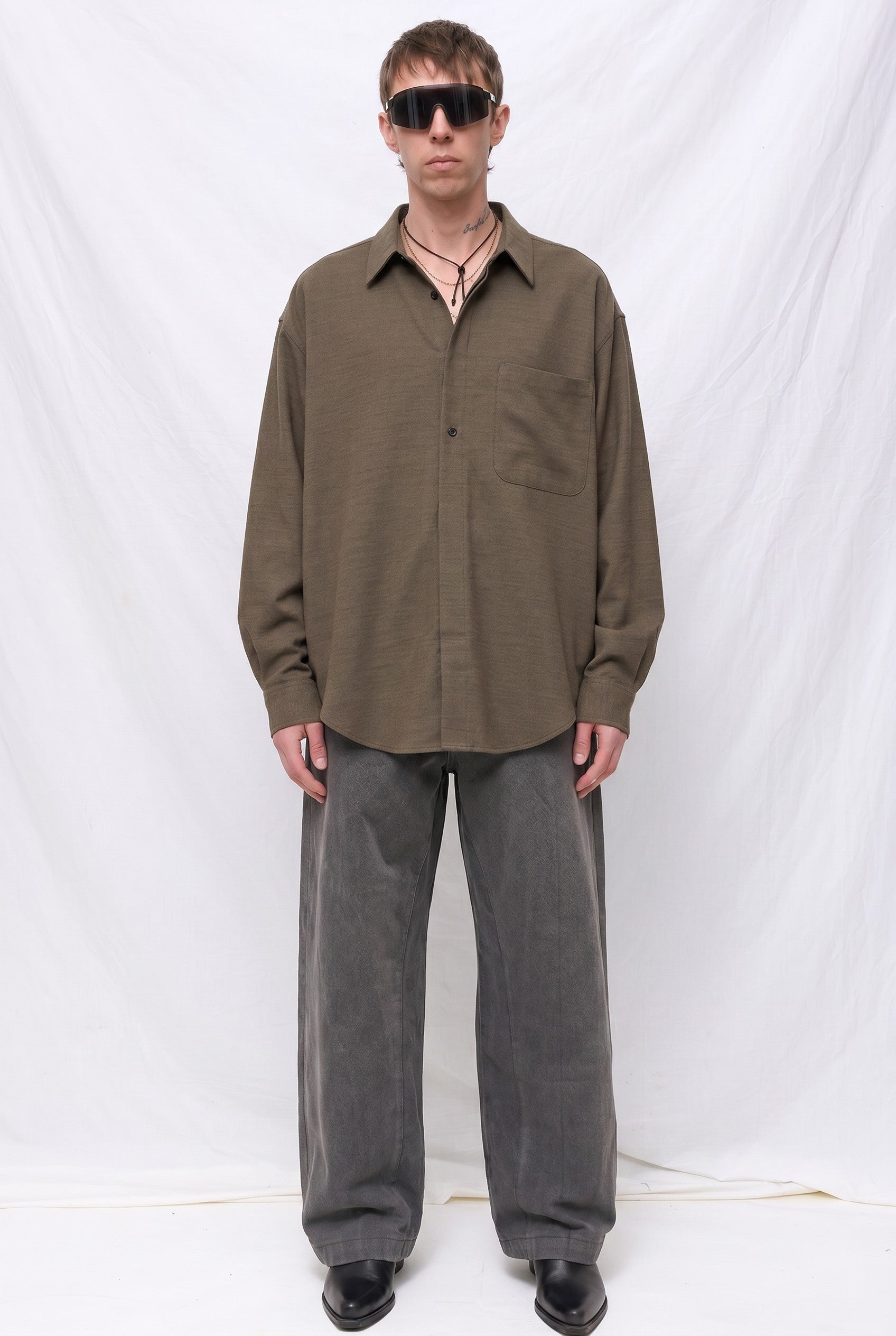Heather Brown Easy Shirt