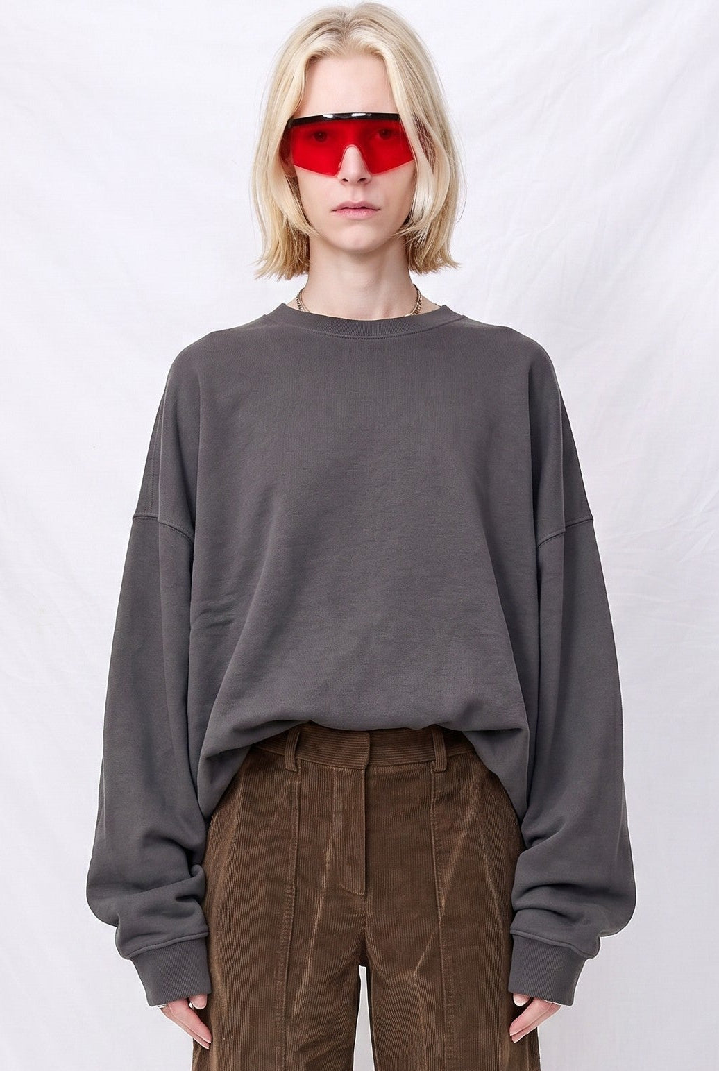 Shadow Cropped Crewneck