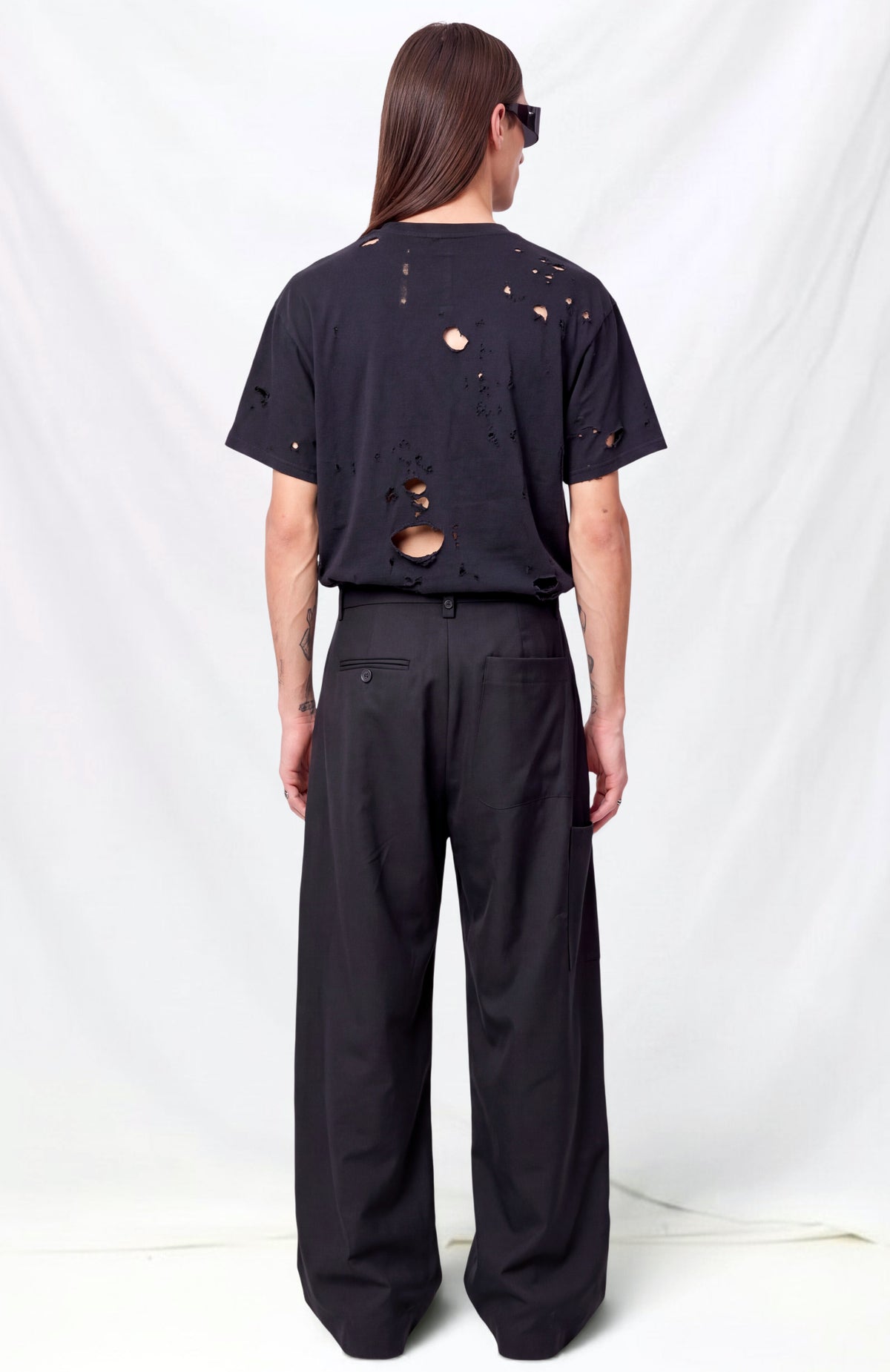 Black Volume Pant