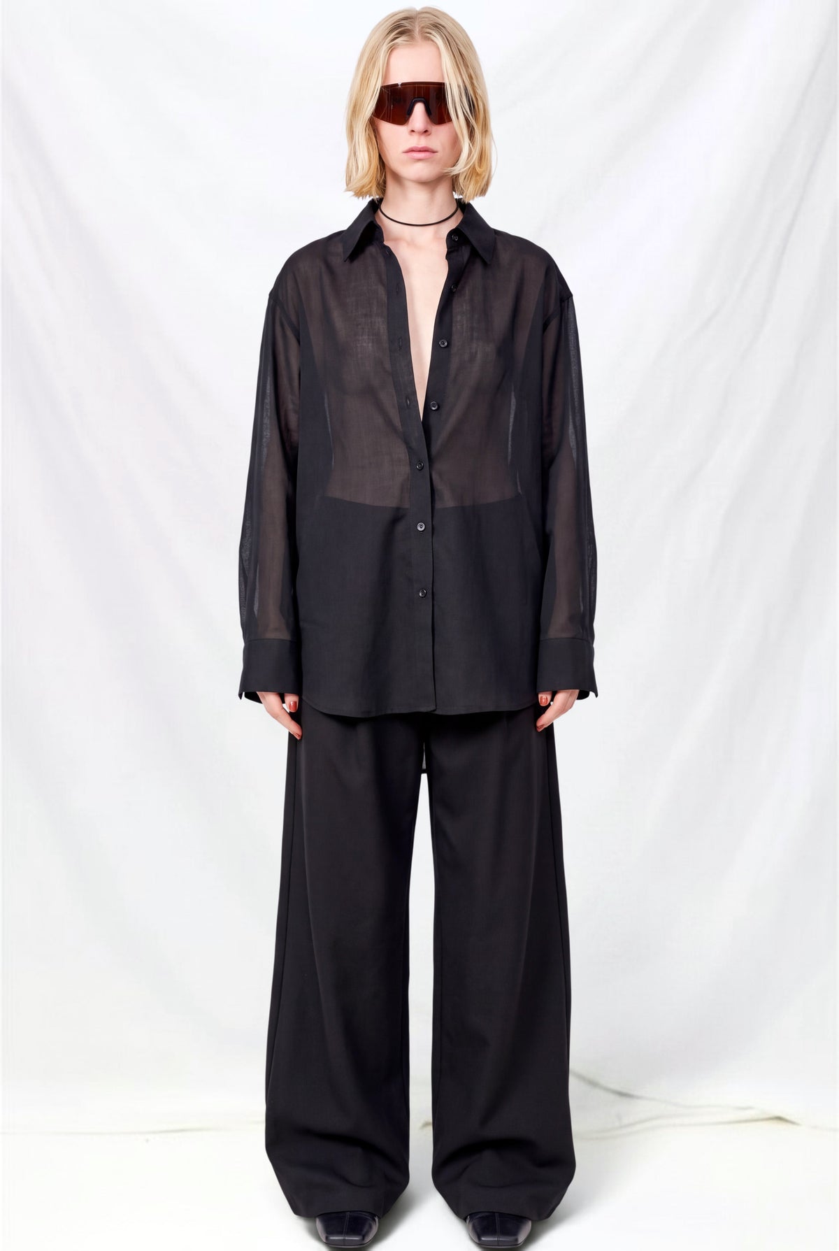 Black Oxford Shirt