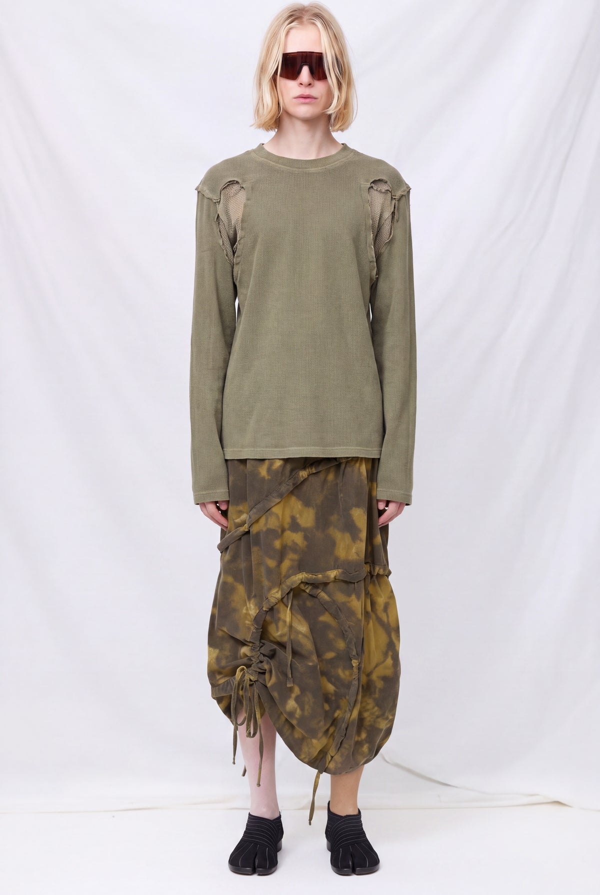Khaki Racer Longsleeve