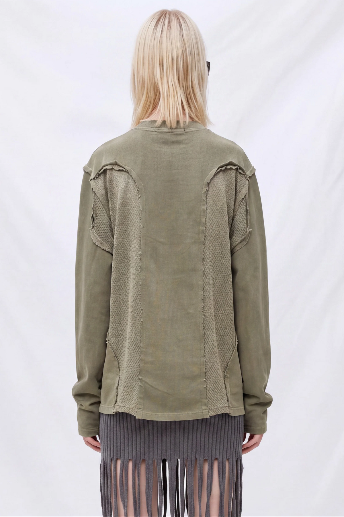 Ash Brown Landsknecht Rib Skirt