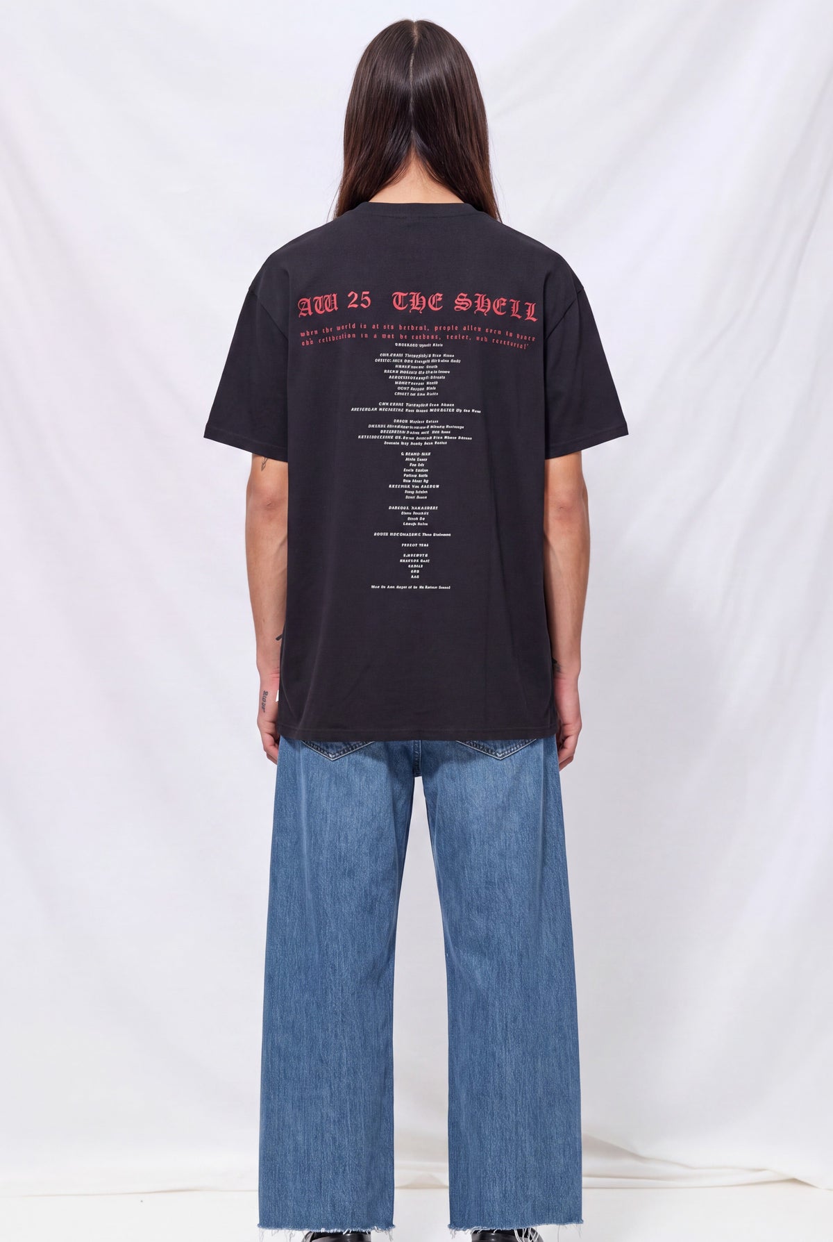 Black Lueder Band Tee