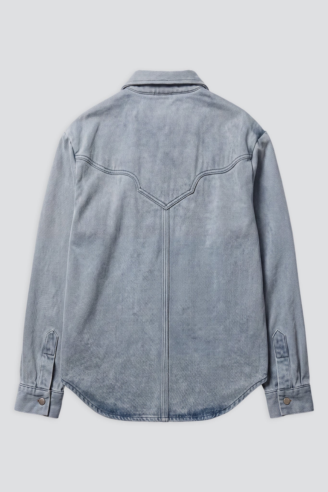 Indigo Blue Denim Ruedo Larga Jacket