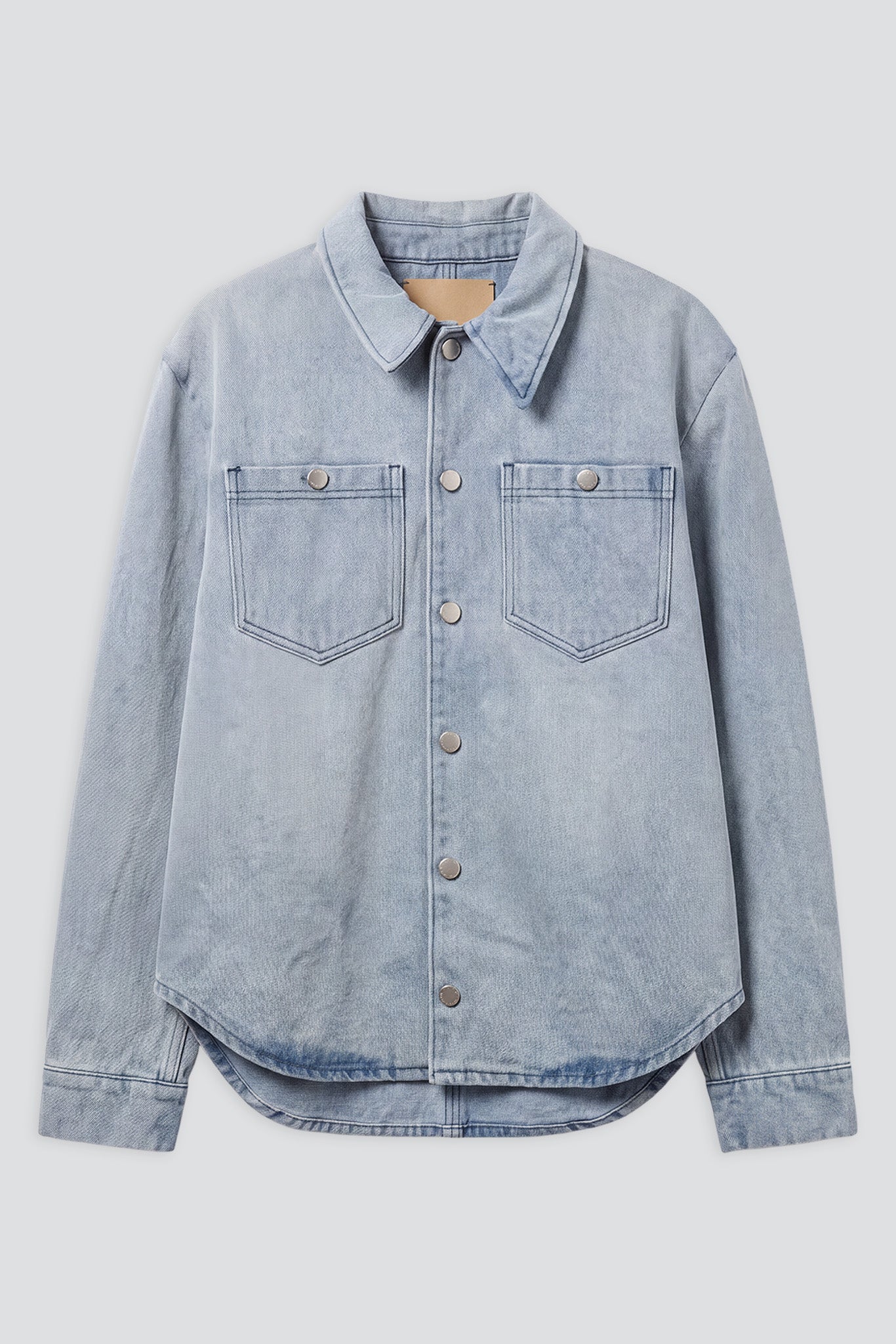 Indigo Blue Denim Ruedo Larga Jacket