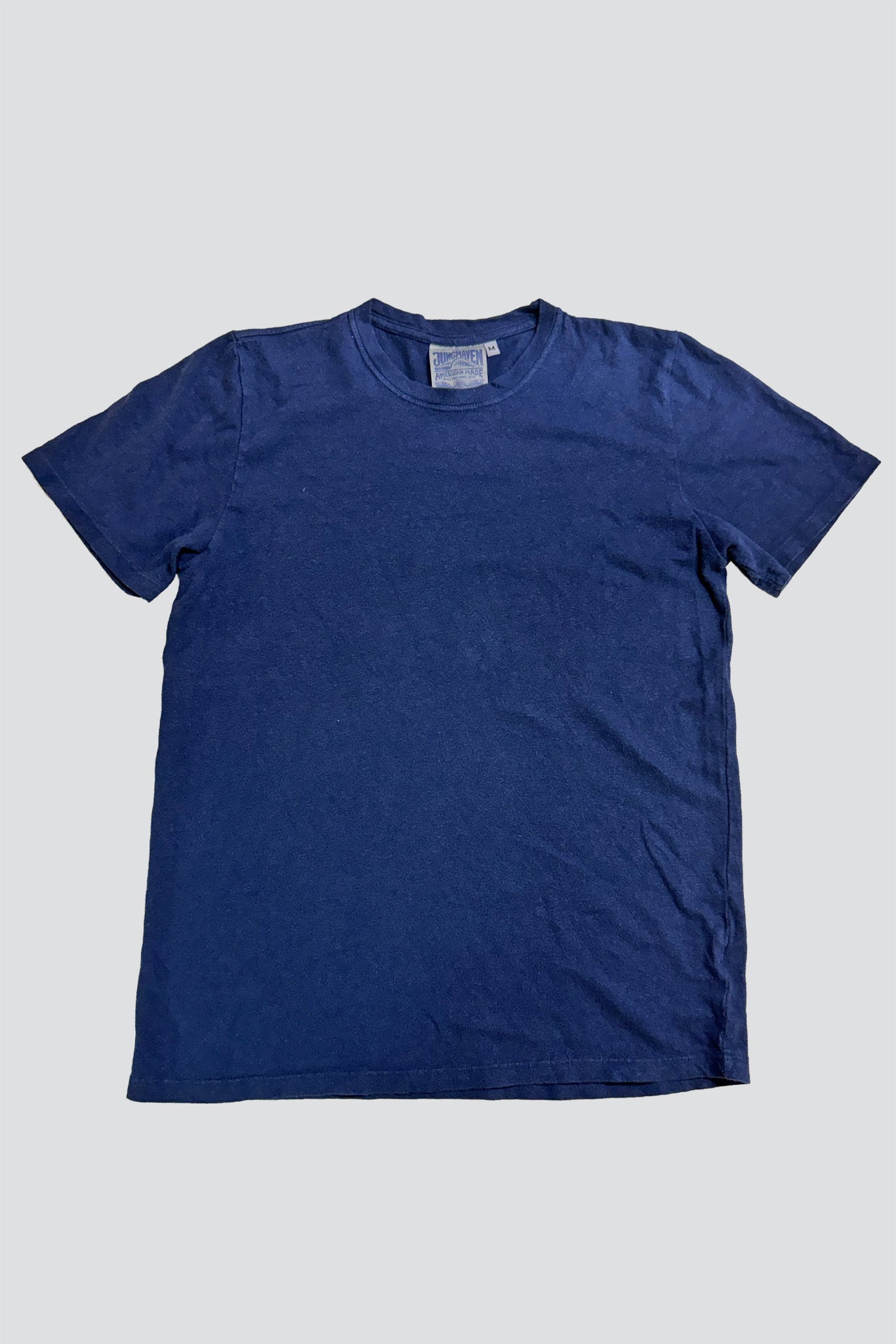Deep Indigo Hemp Baja Tee