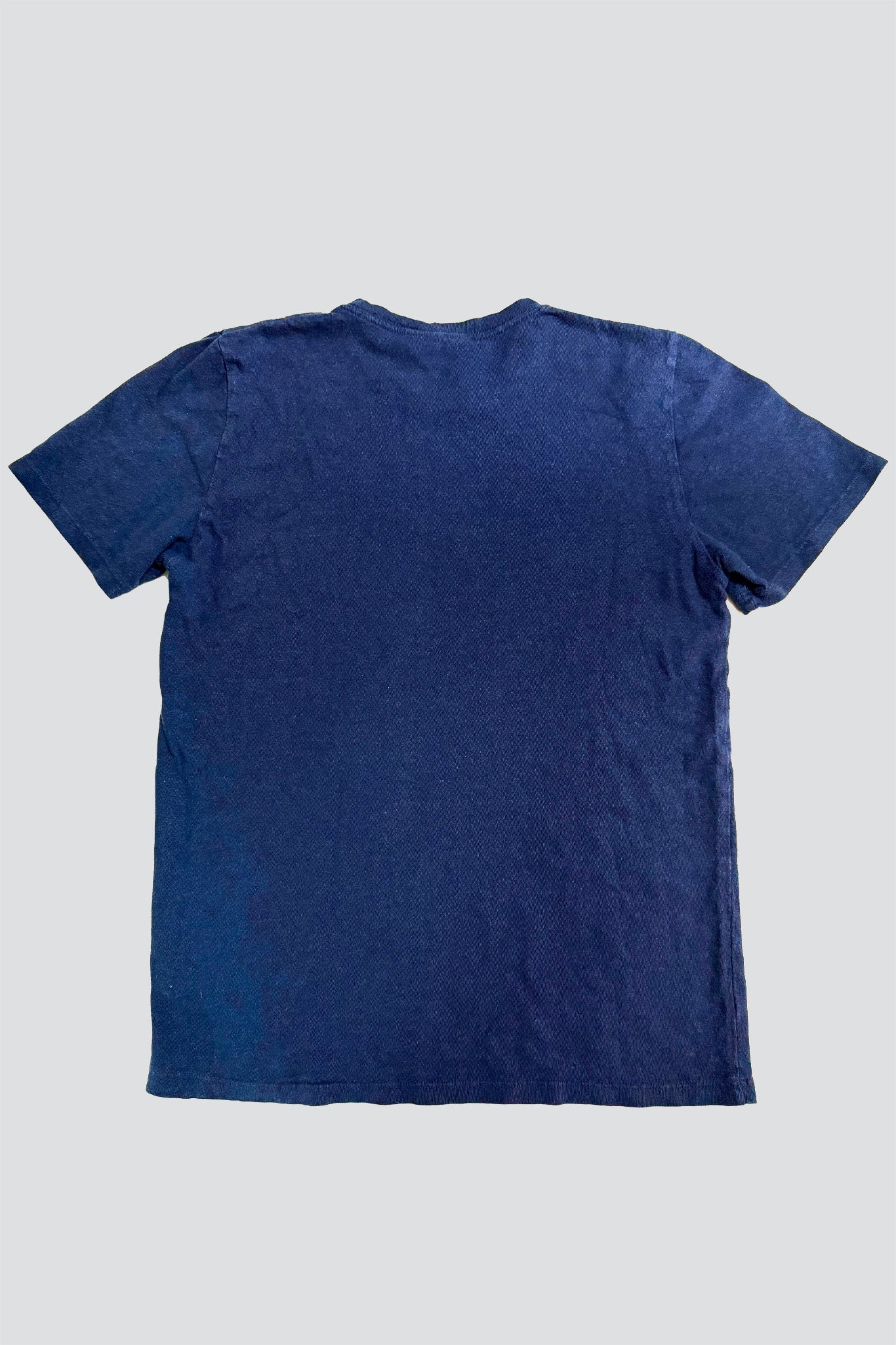 Deep Indigo Hemp Baja Tee
