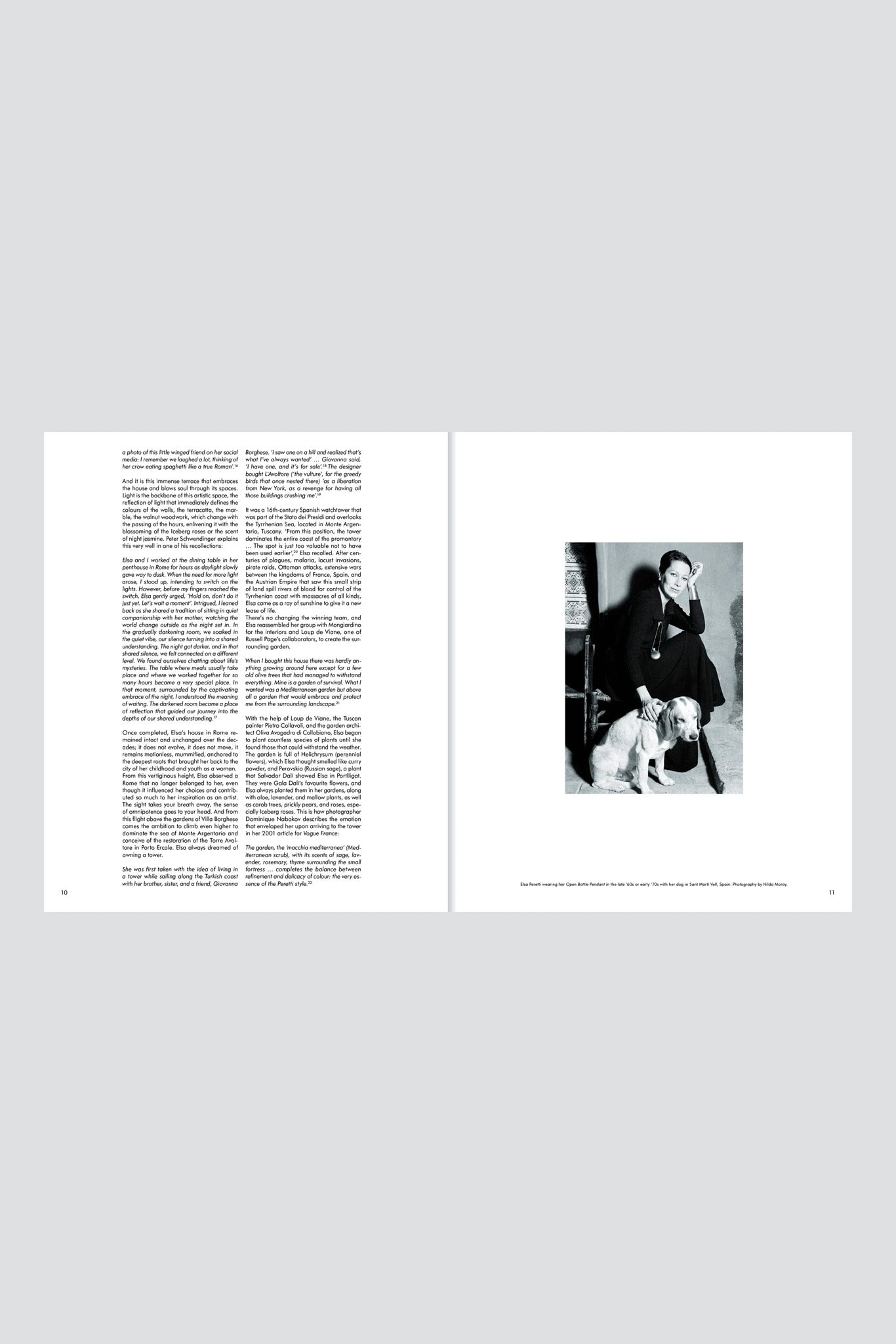 Italian Living Rooms of Elsa Peretti - Estelle Hanania