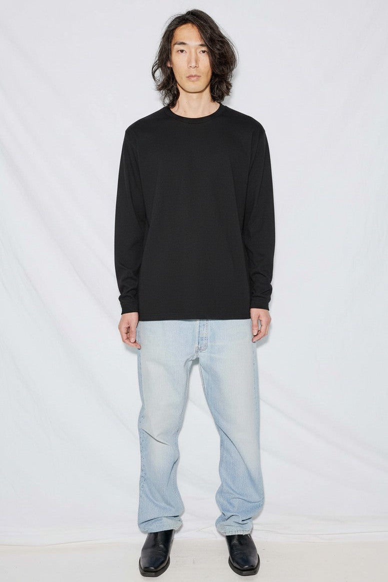 Black Baja Long Sleeve Tee
