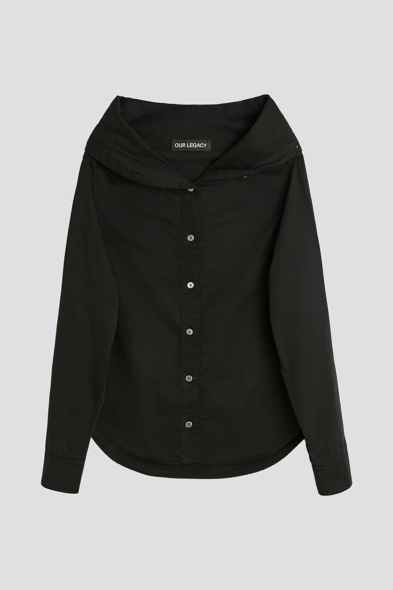 Black Satin Kaonashi Shirt