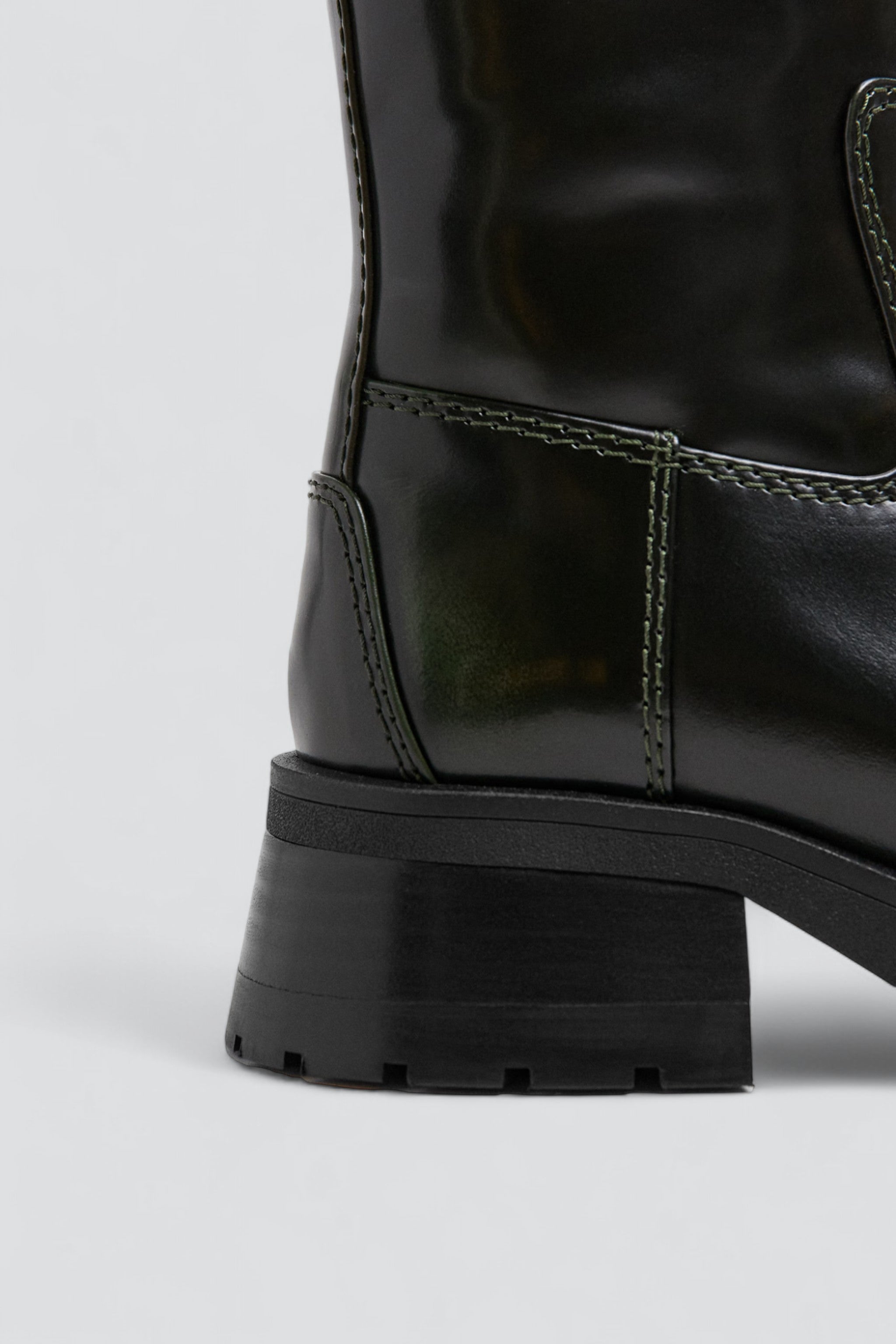 Khaki Pull Yolanda Ankle Boots