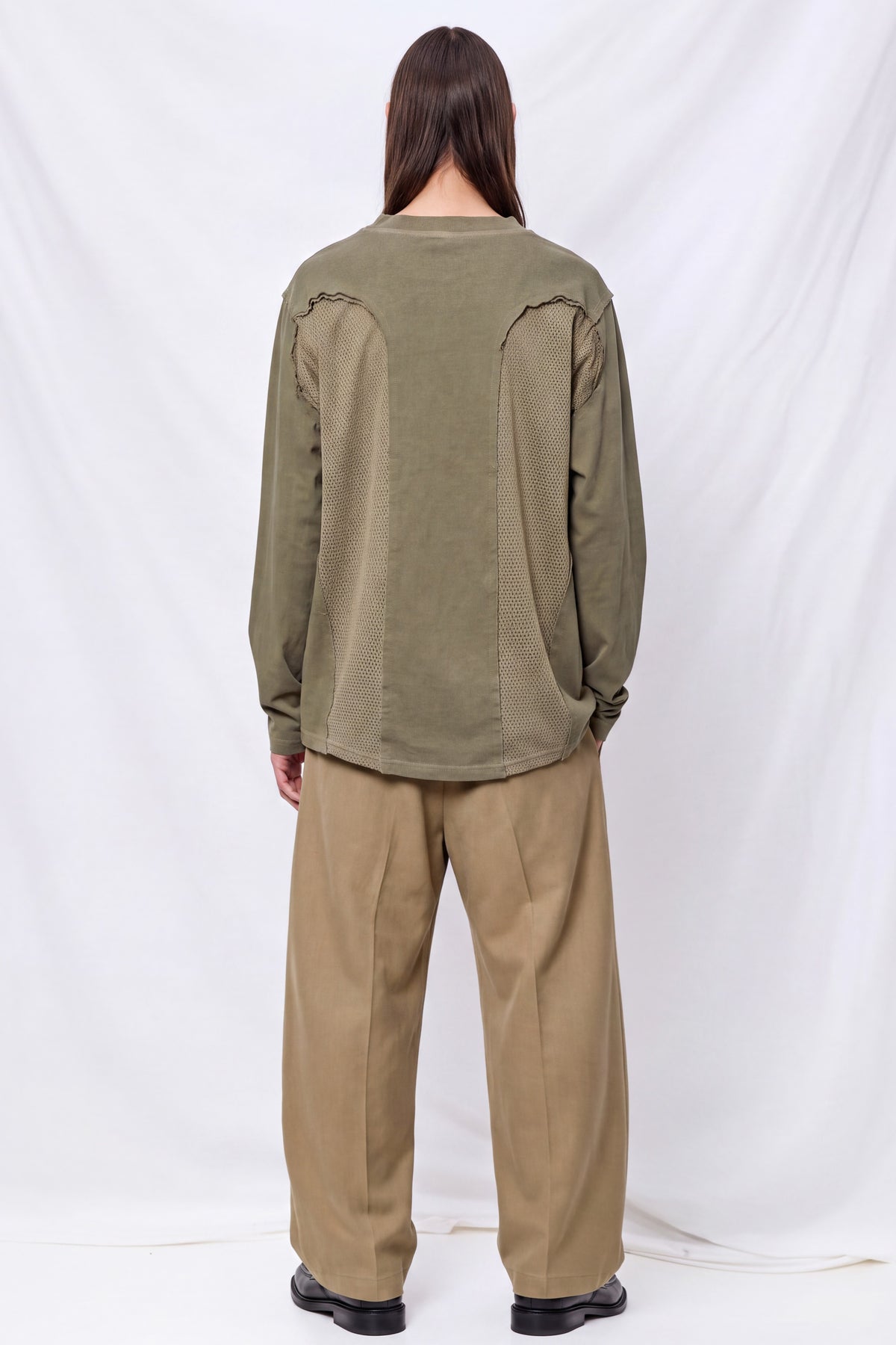 Khaki Racer Longsleeve