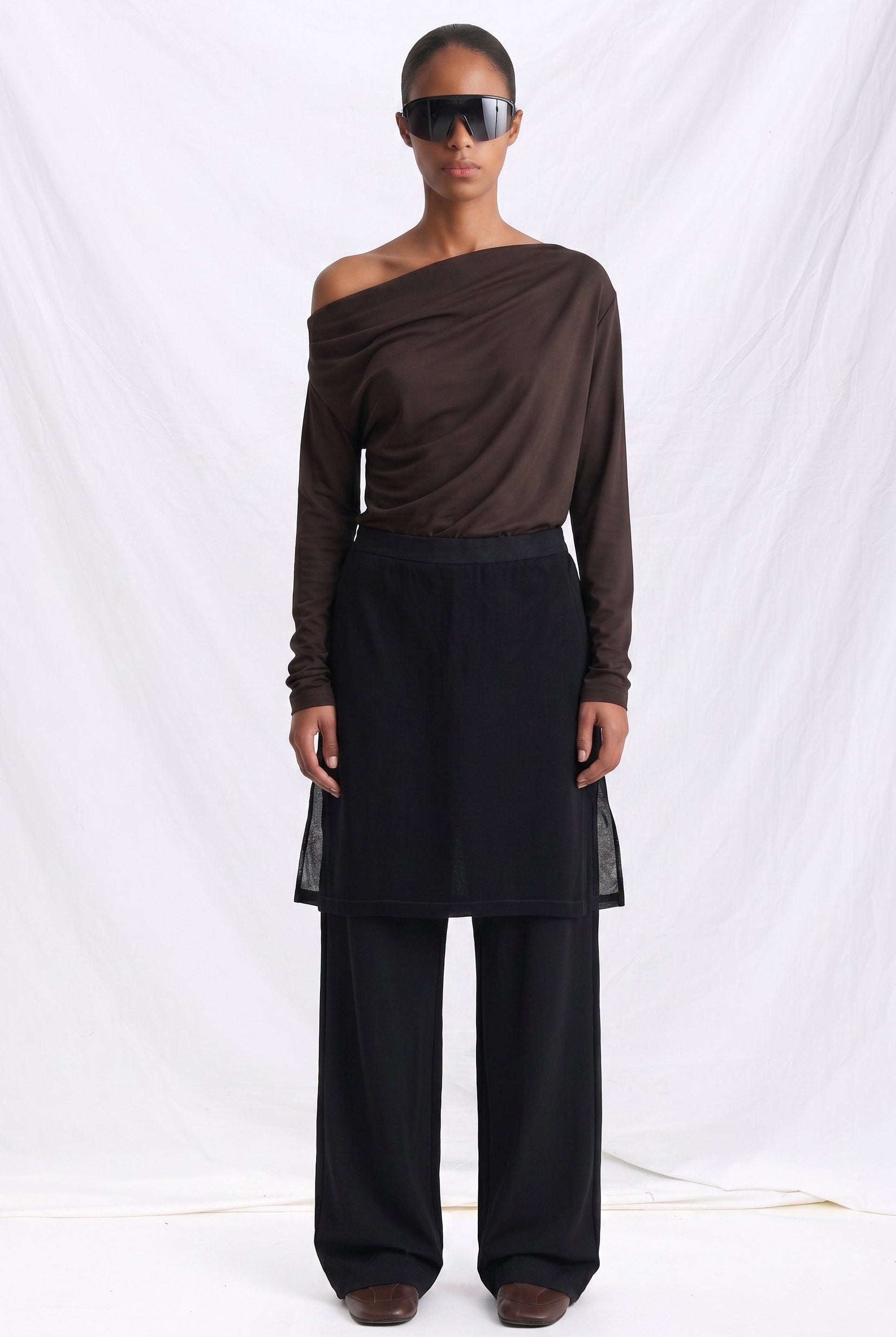 Black Layer Pants