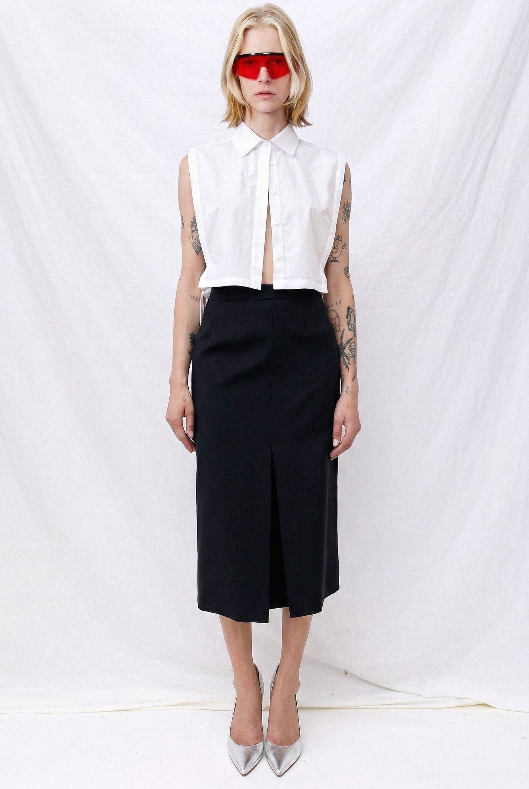 White Fragment Shirt