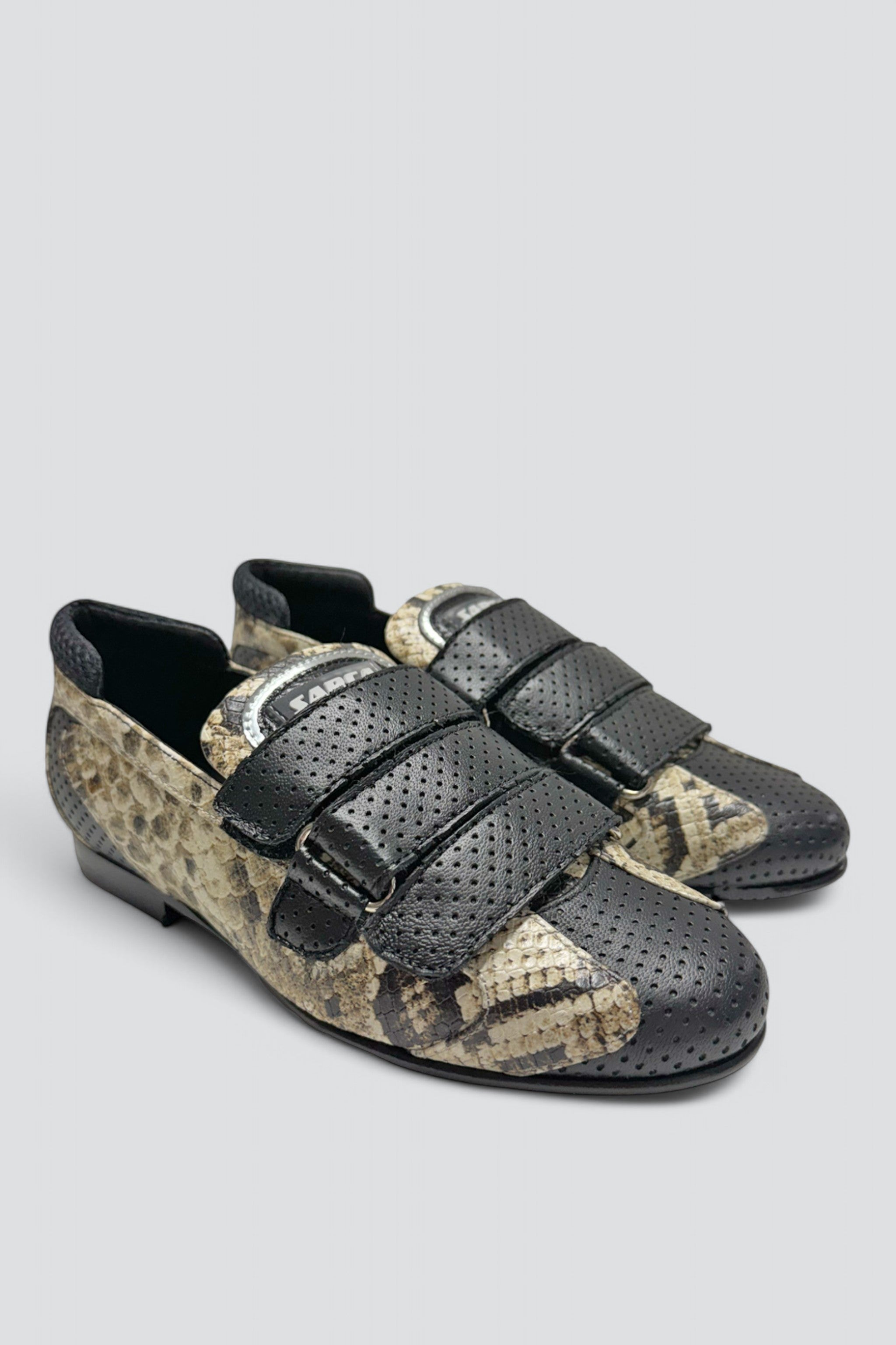 Lars Snake Print Flat Loafer