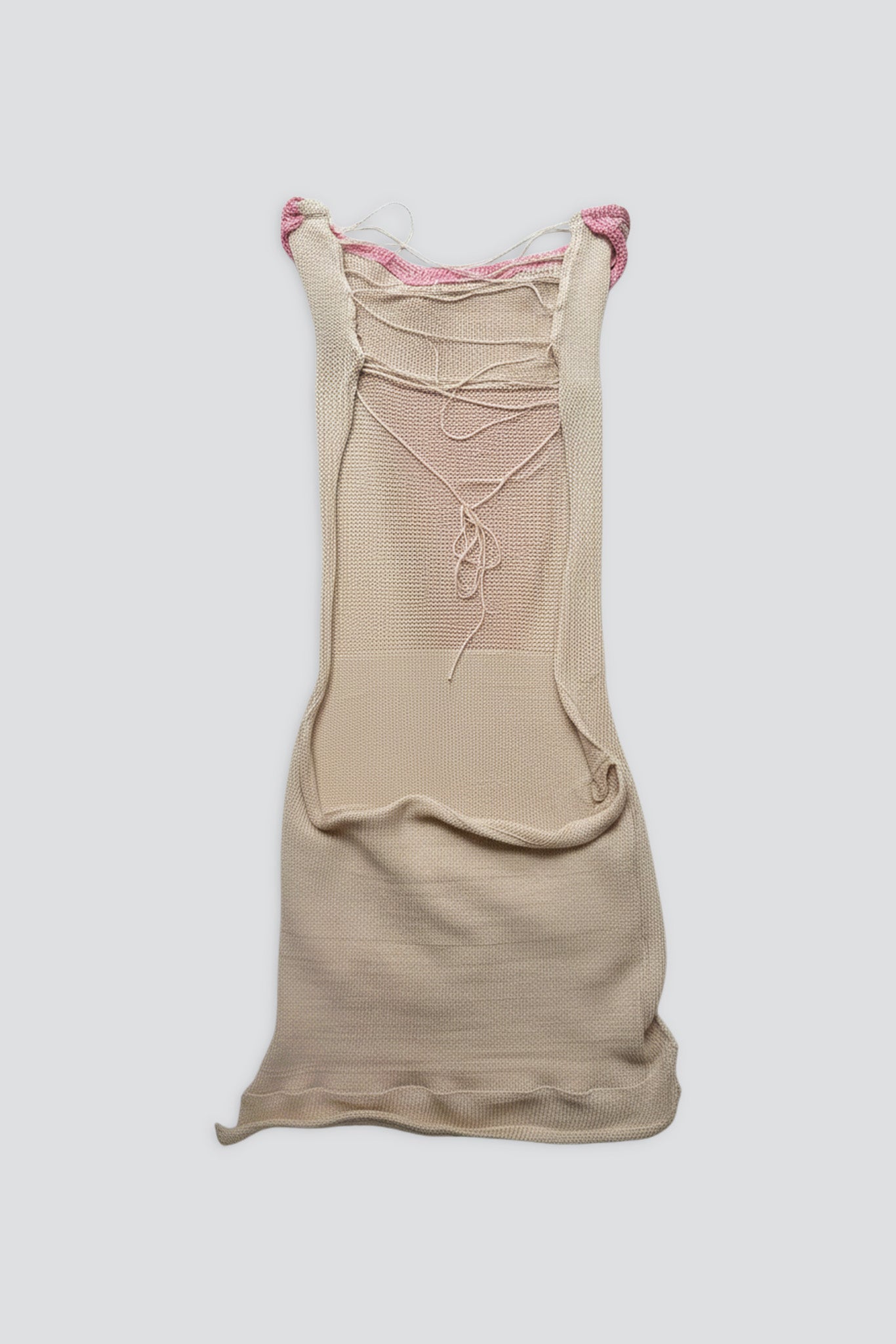 Layered Knit Mini Dress