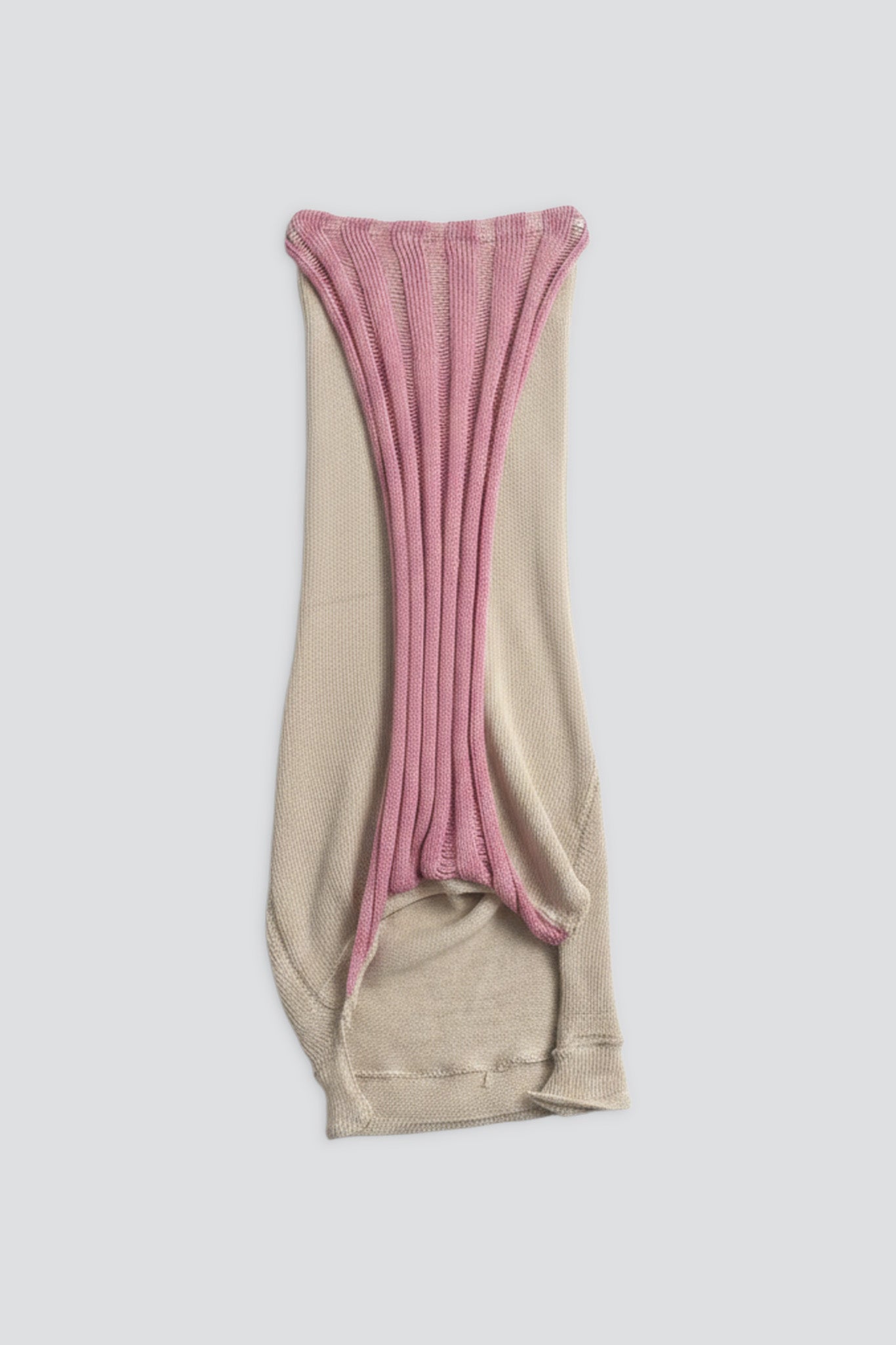 Layered Knit Mini Dress